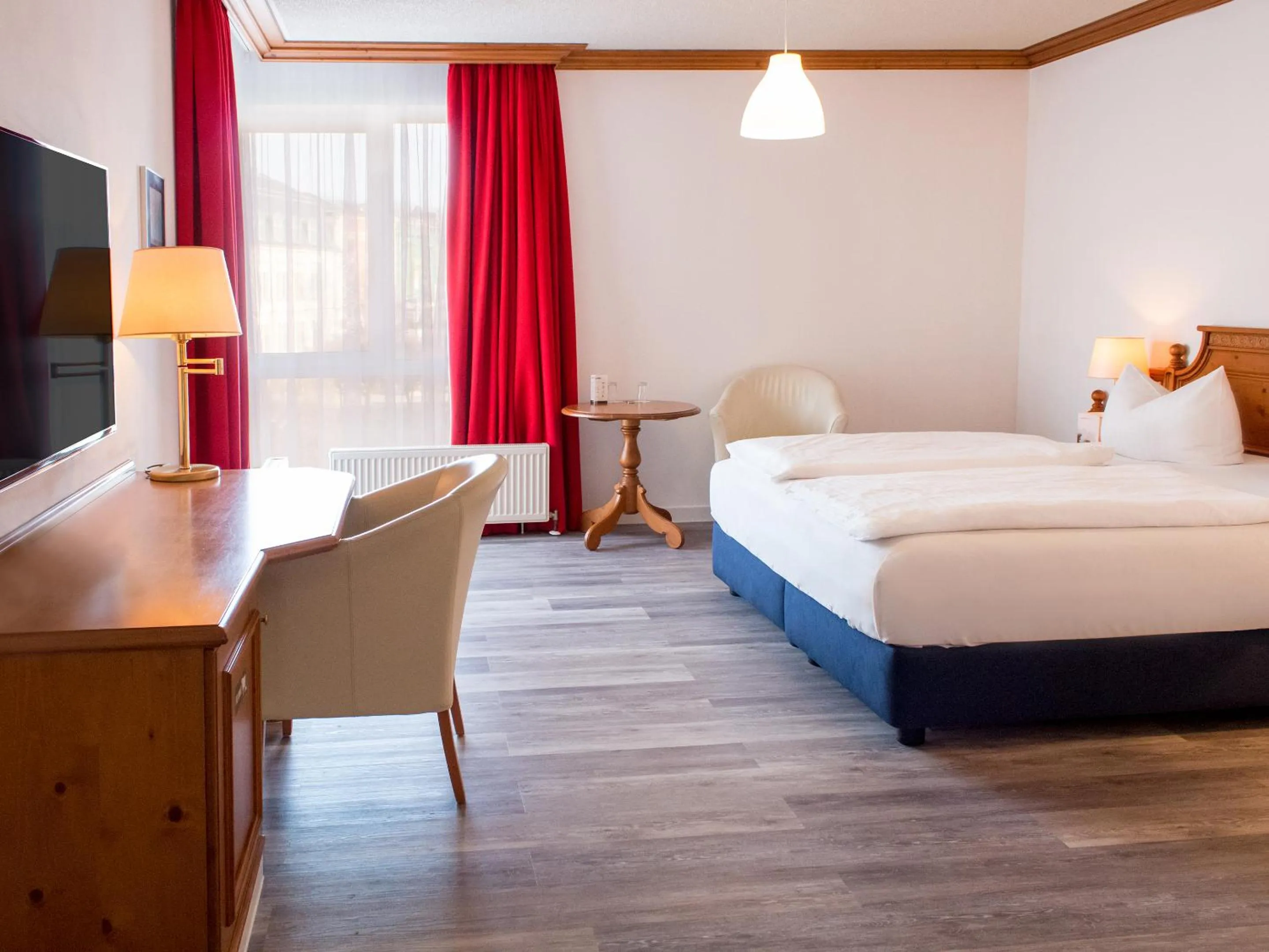 Photo of the whole room, Bed in DORMERO Hotel Plauen
