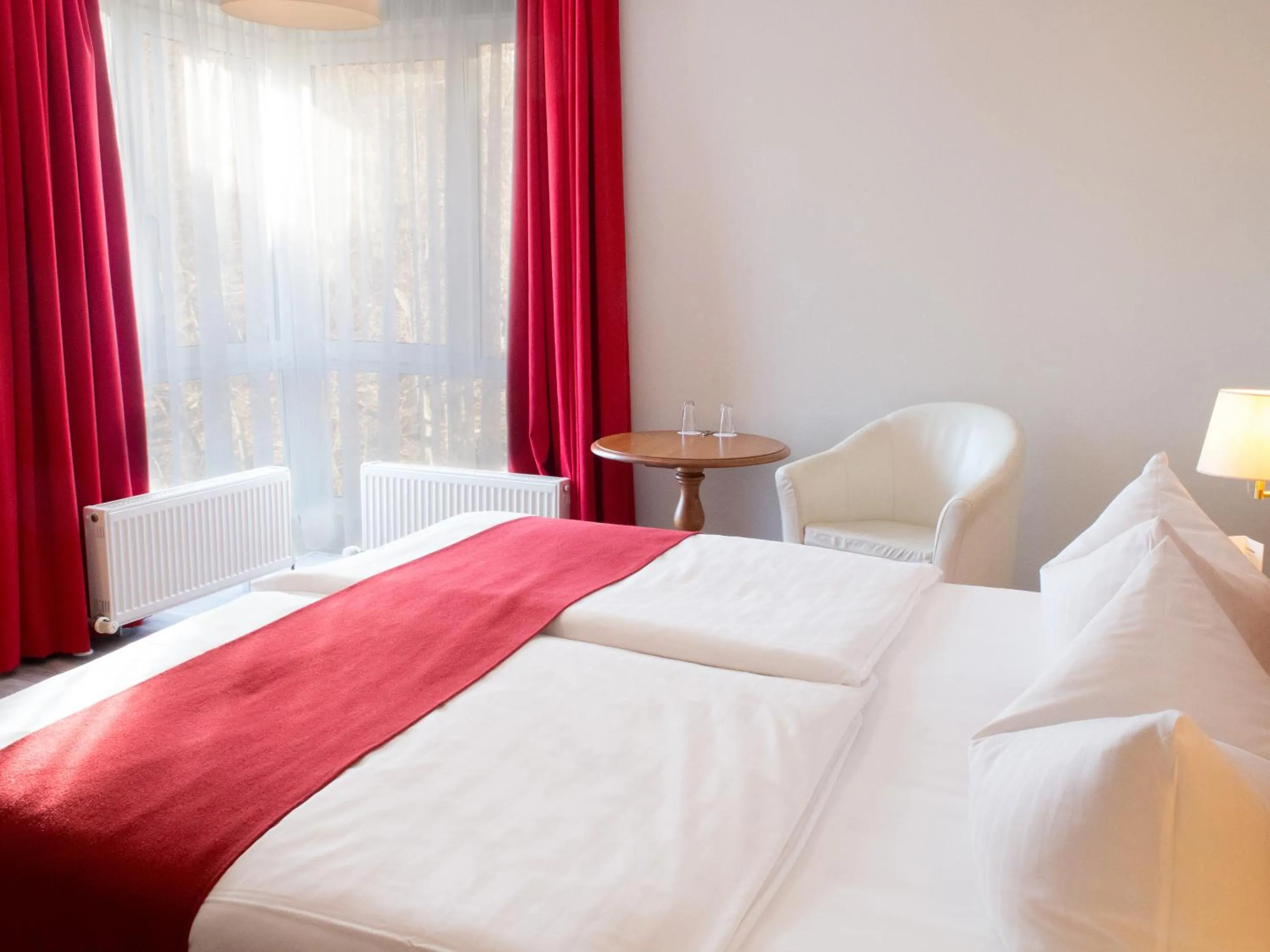 Photo of the whole room, Bed in DORMERO Hotel Plauen