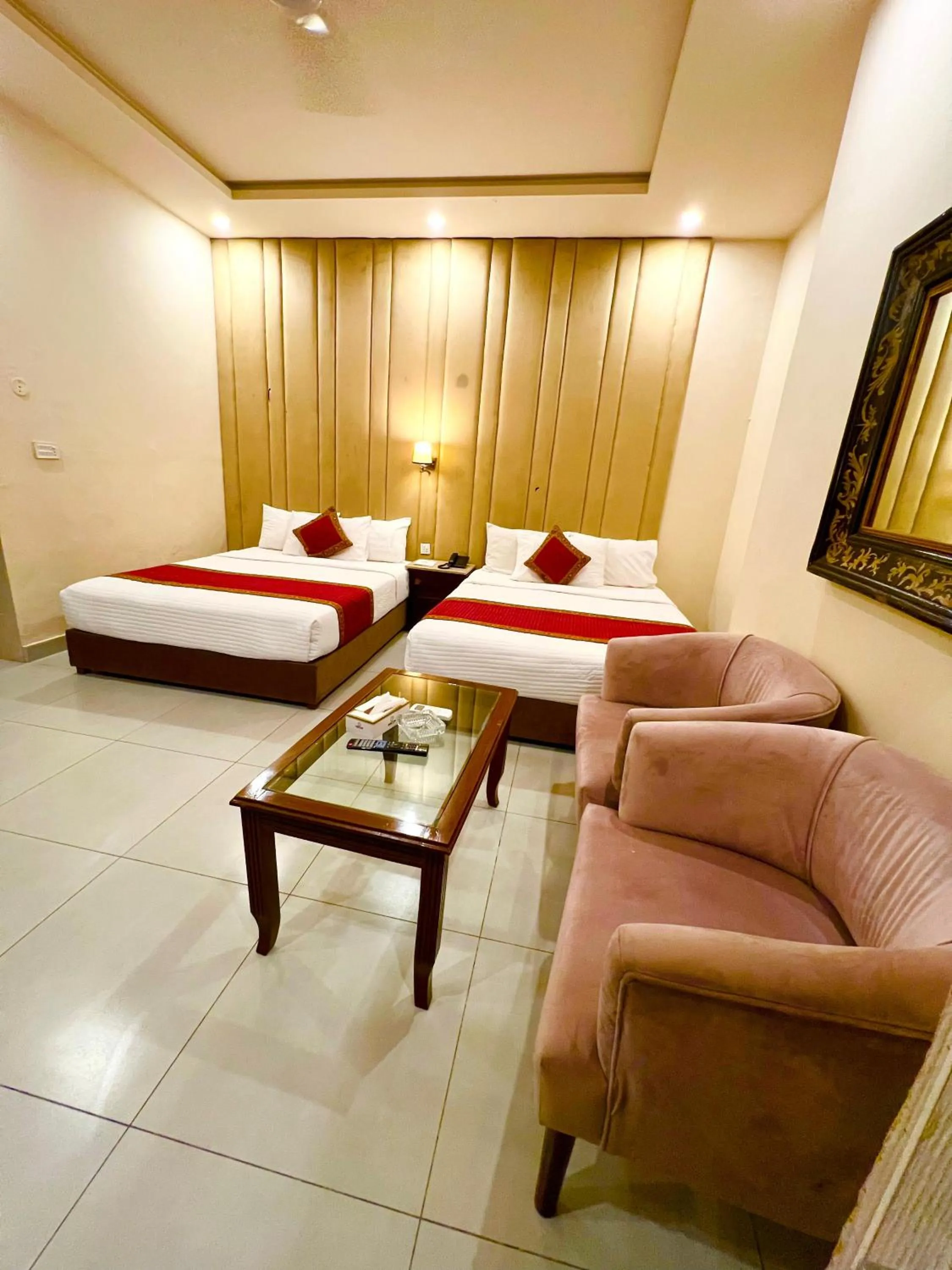 Bed in Shelton Guest House