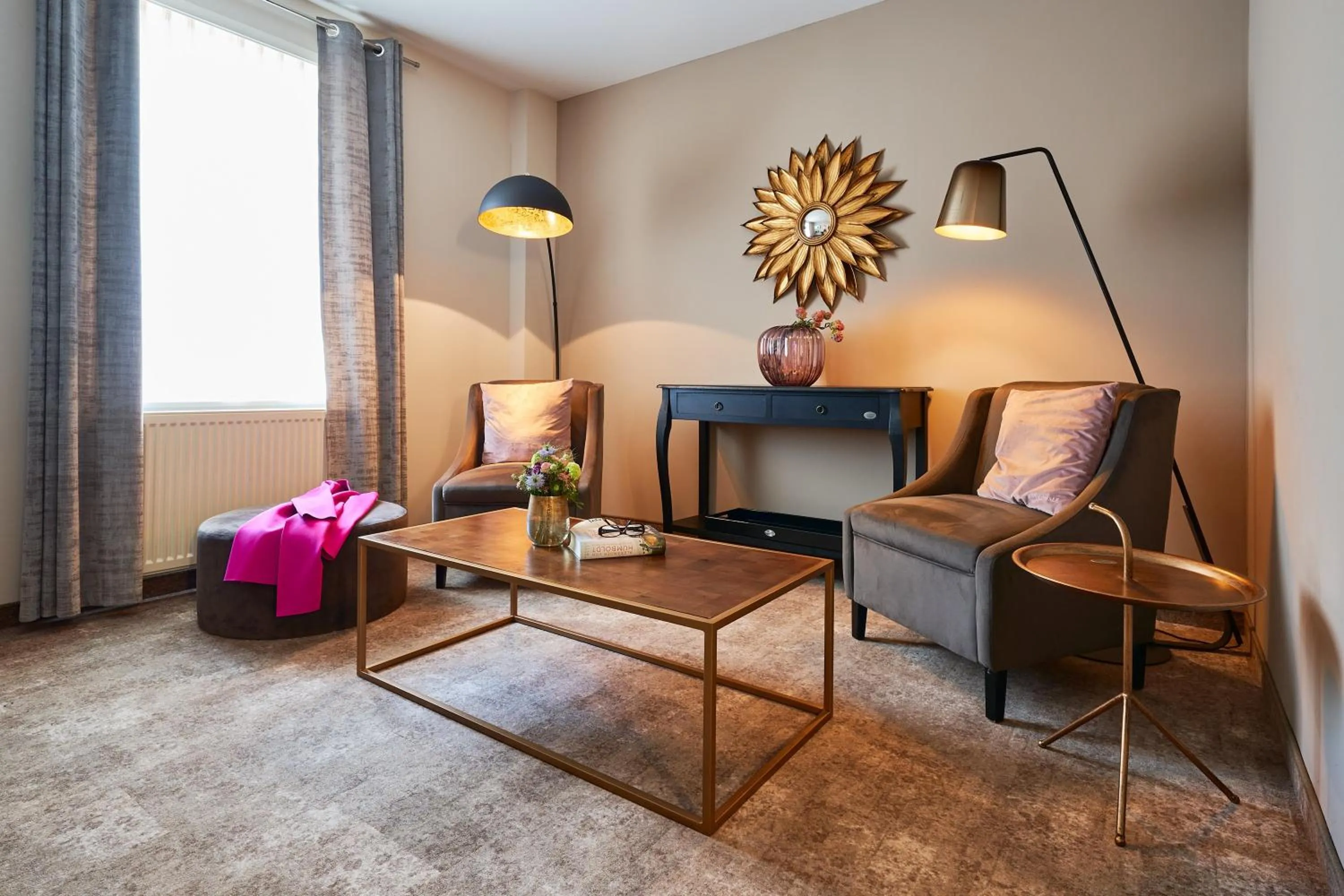 Living room in Romantik Hotel am Brühl