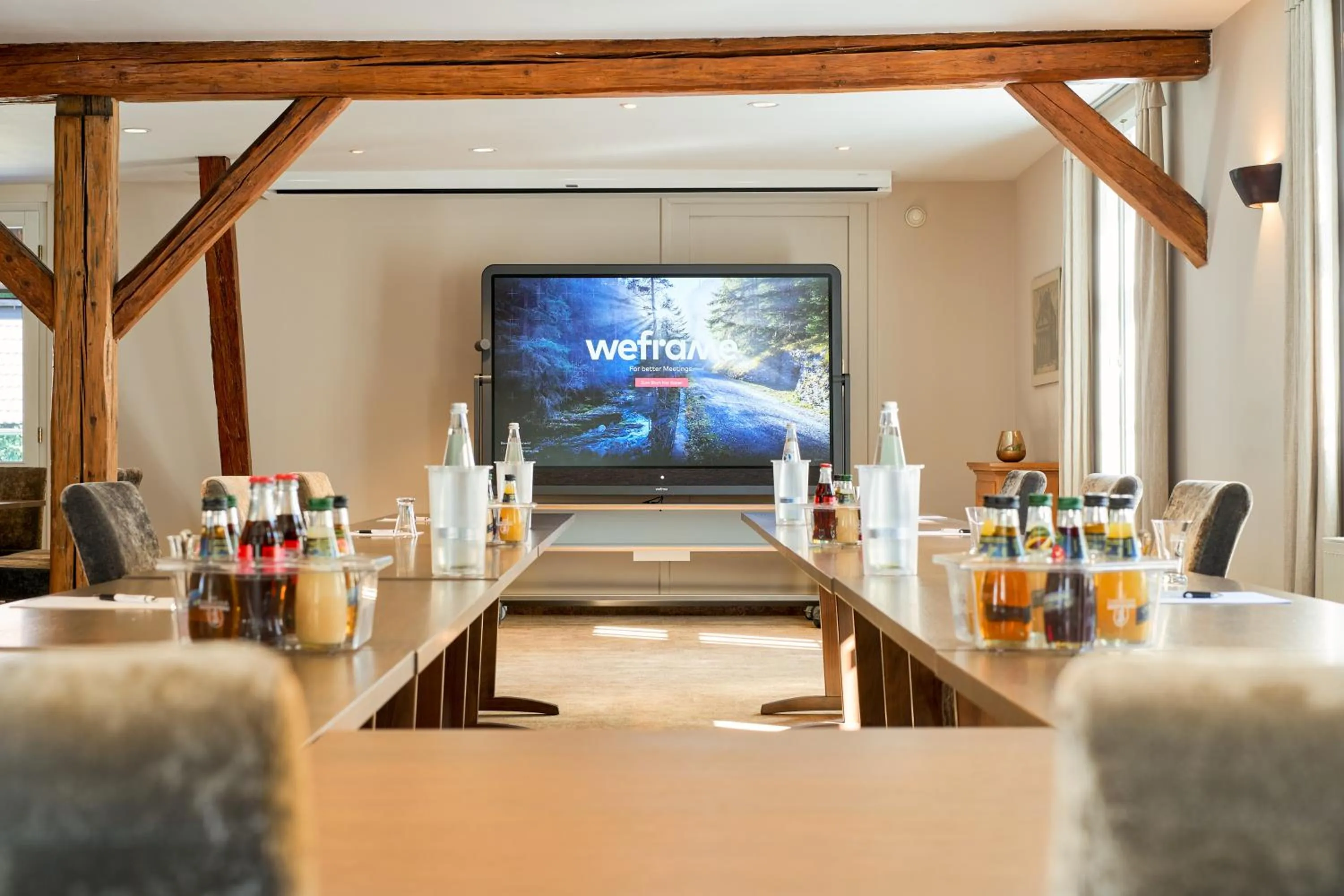 Meeting/conference room in Romantik Hotel am Brühl