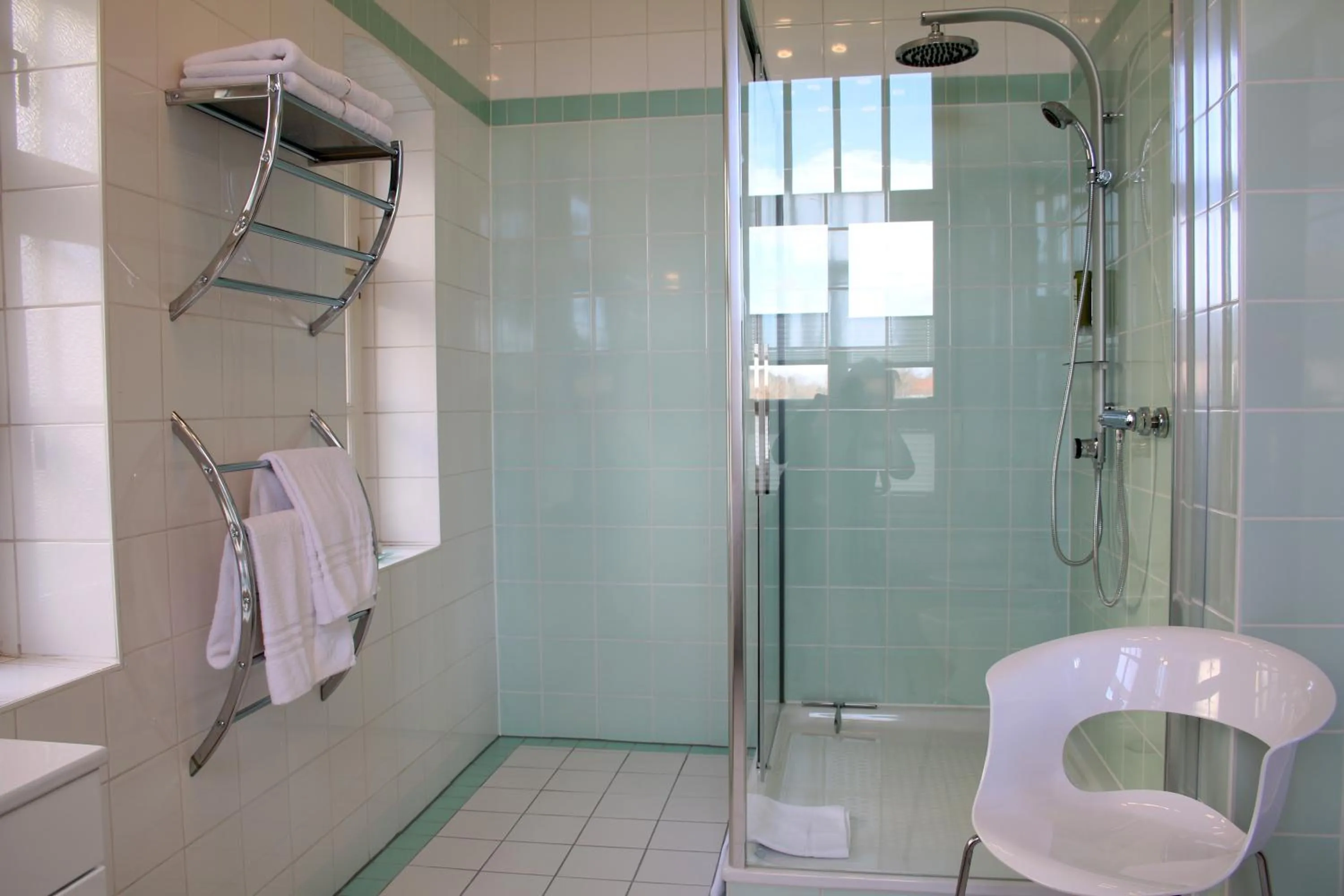 Shower in Romantik Hotel am Brühl