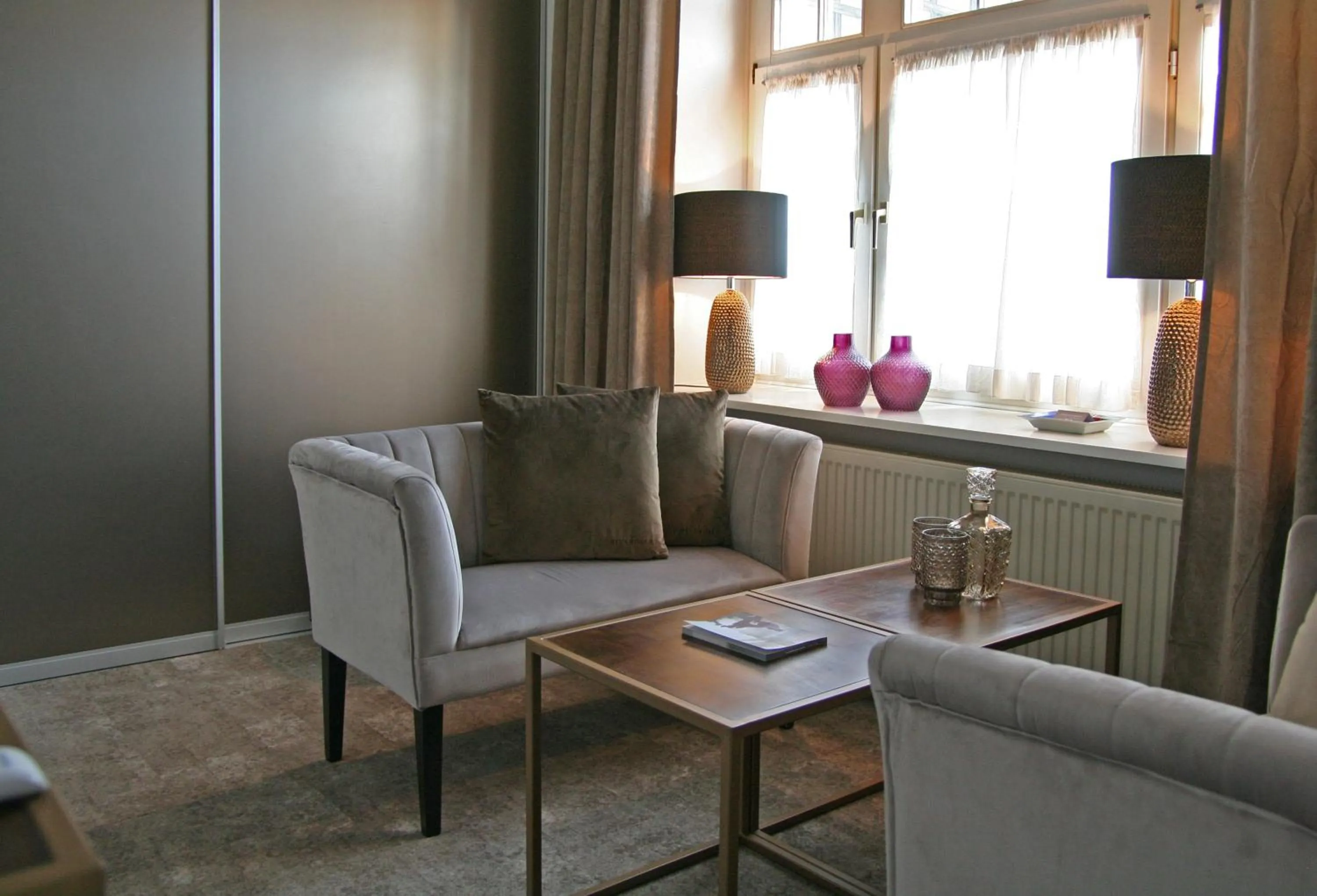 Living room in Romantik Hotel am Brühl