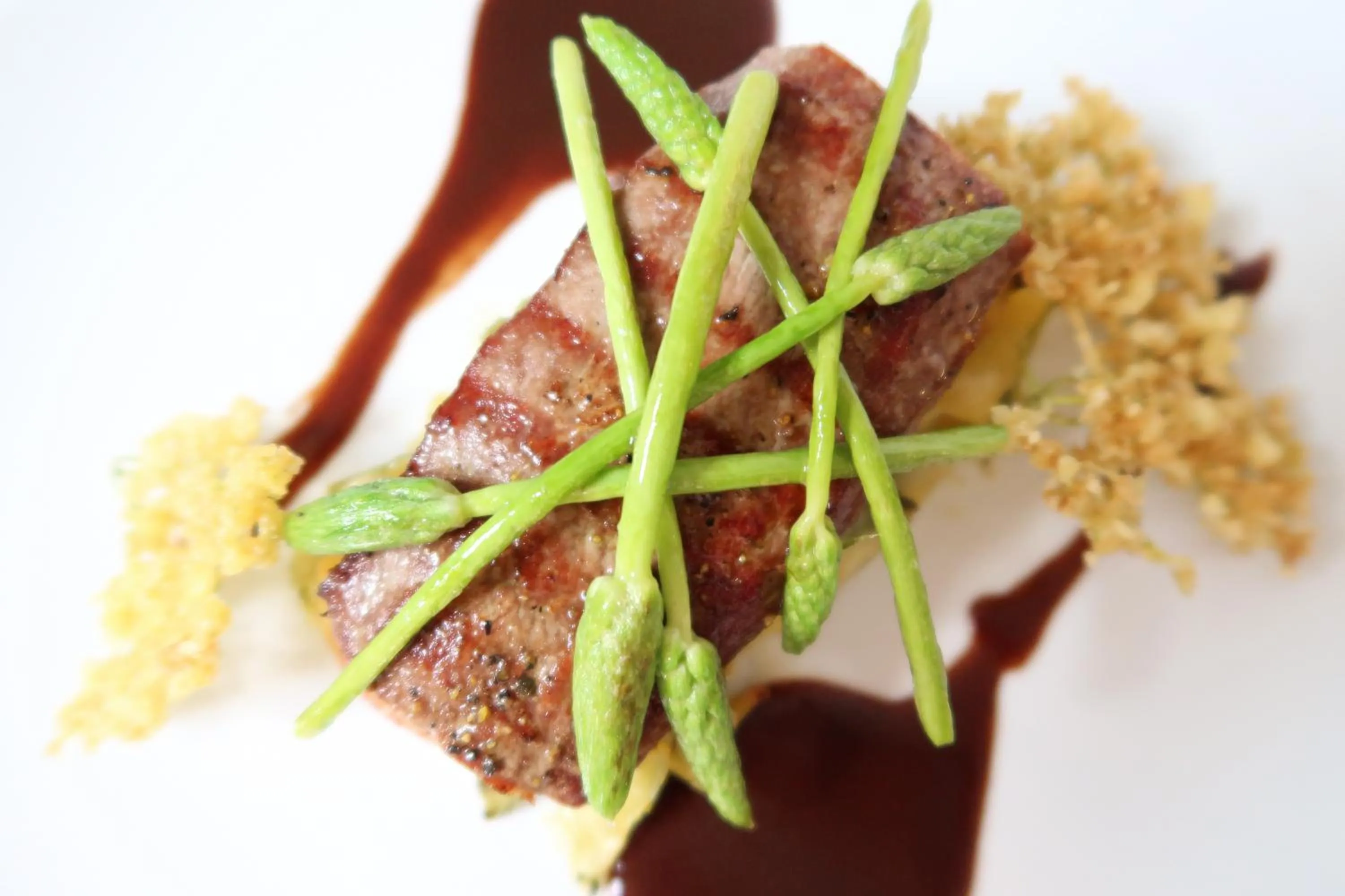 Food close-up in Romantik Hotel am Brühl