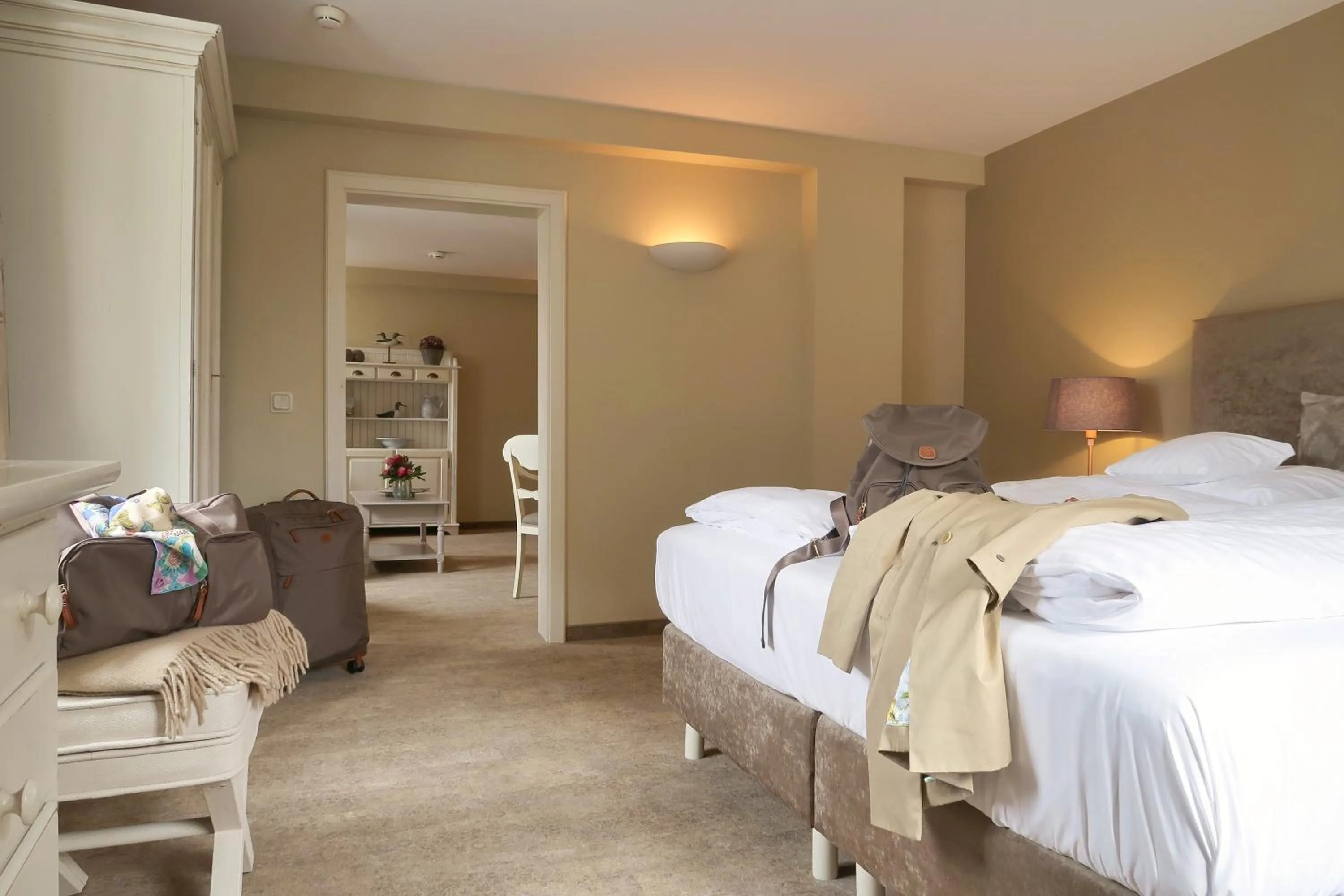 Photo of the whole room, Bed in Romantik Hotel am Brühl