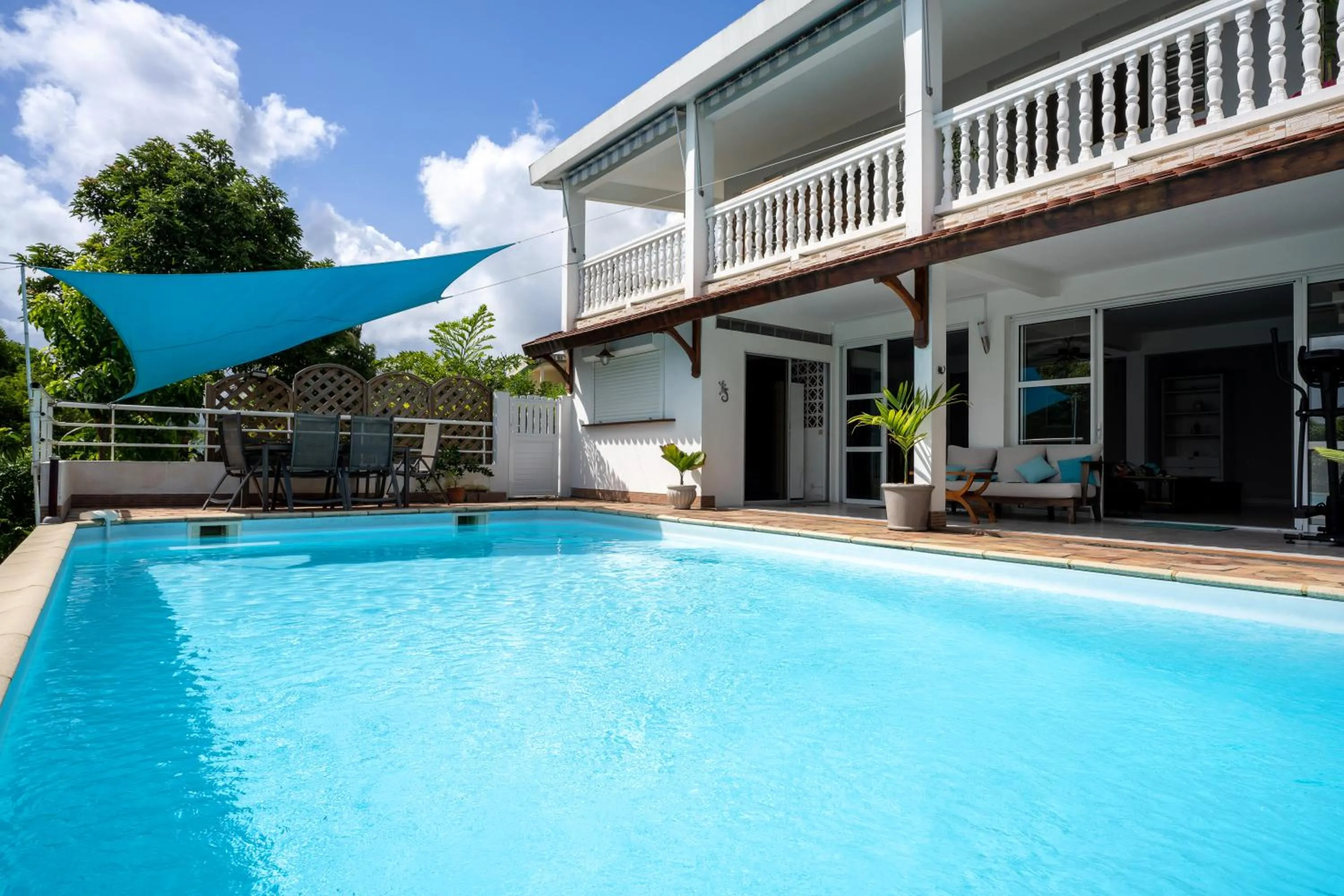 Villa Ti'Kemy avec piscine au sel