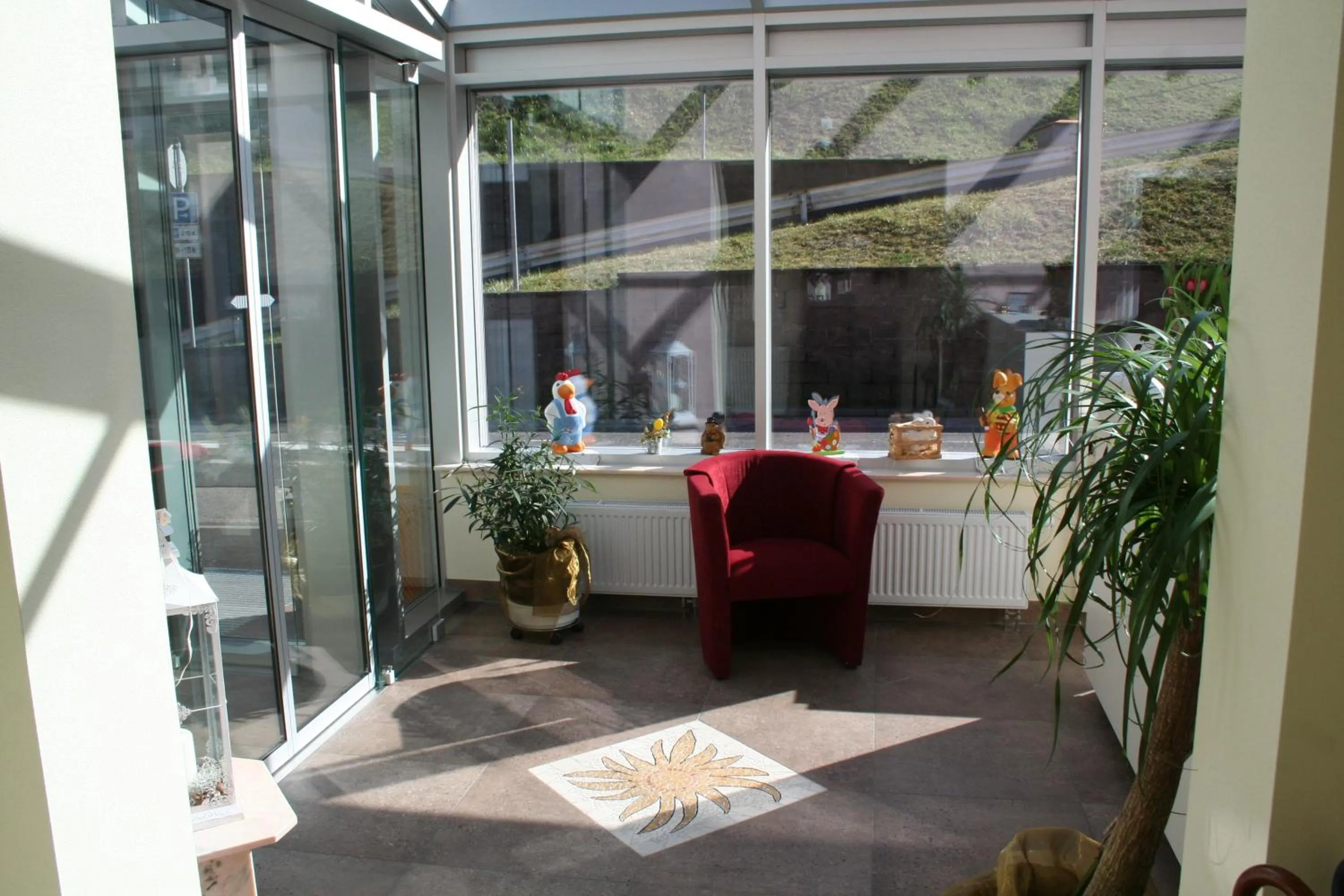 Lobby or reception in Hotel Sonnenhof