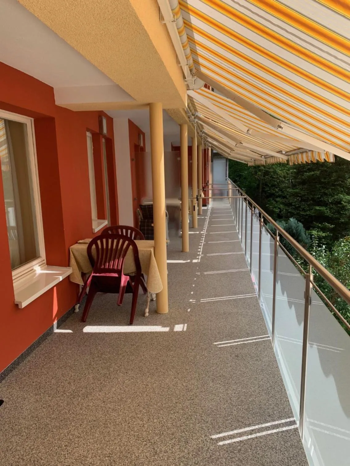 Balcony/Terrace in Hotel Sonnenhof