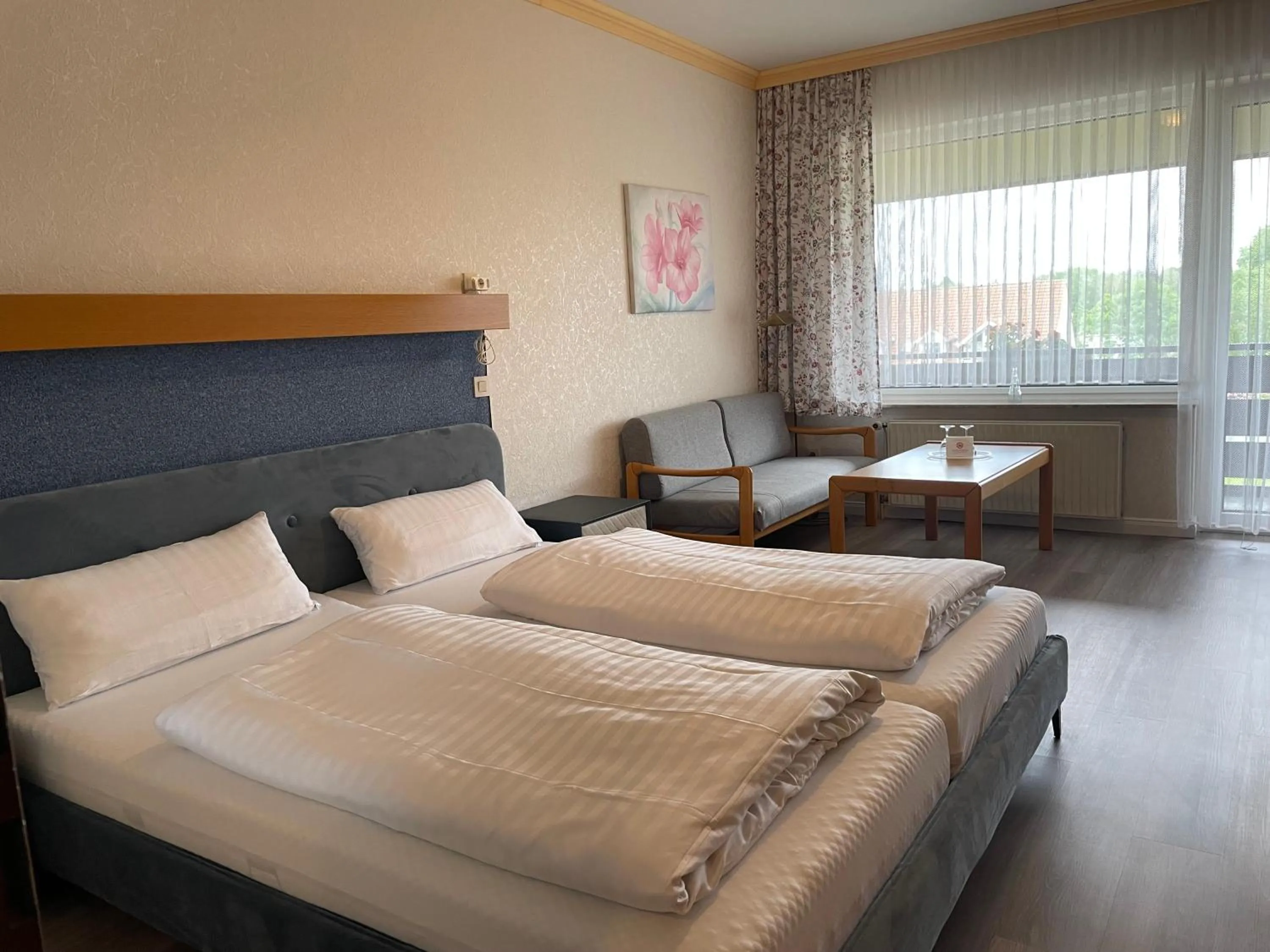 Bed in Seehotel Geestland