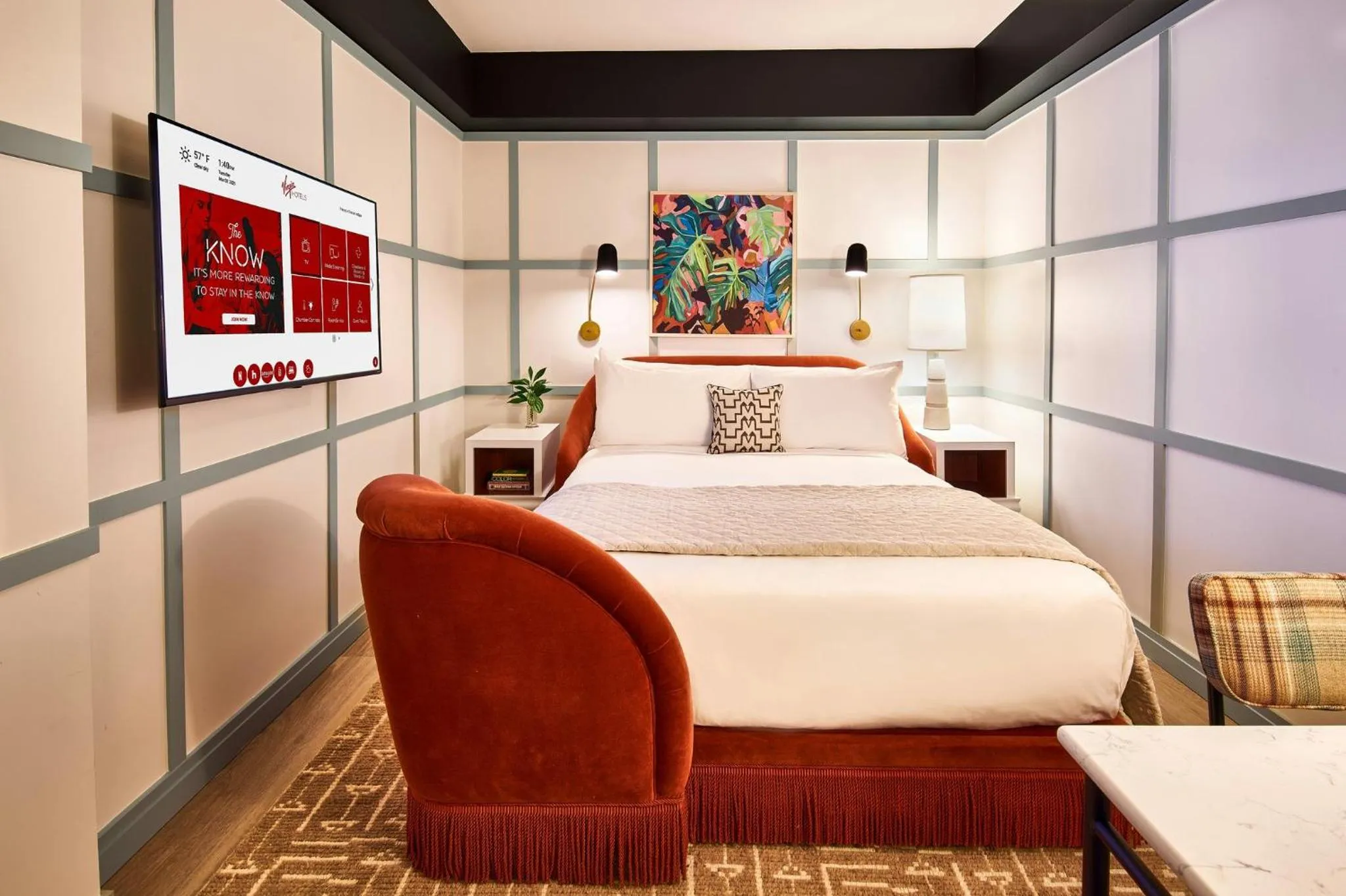 Photo of the whole room, Bed in Virgin Hotels New Orleans