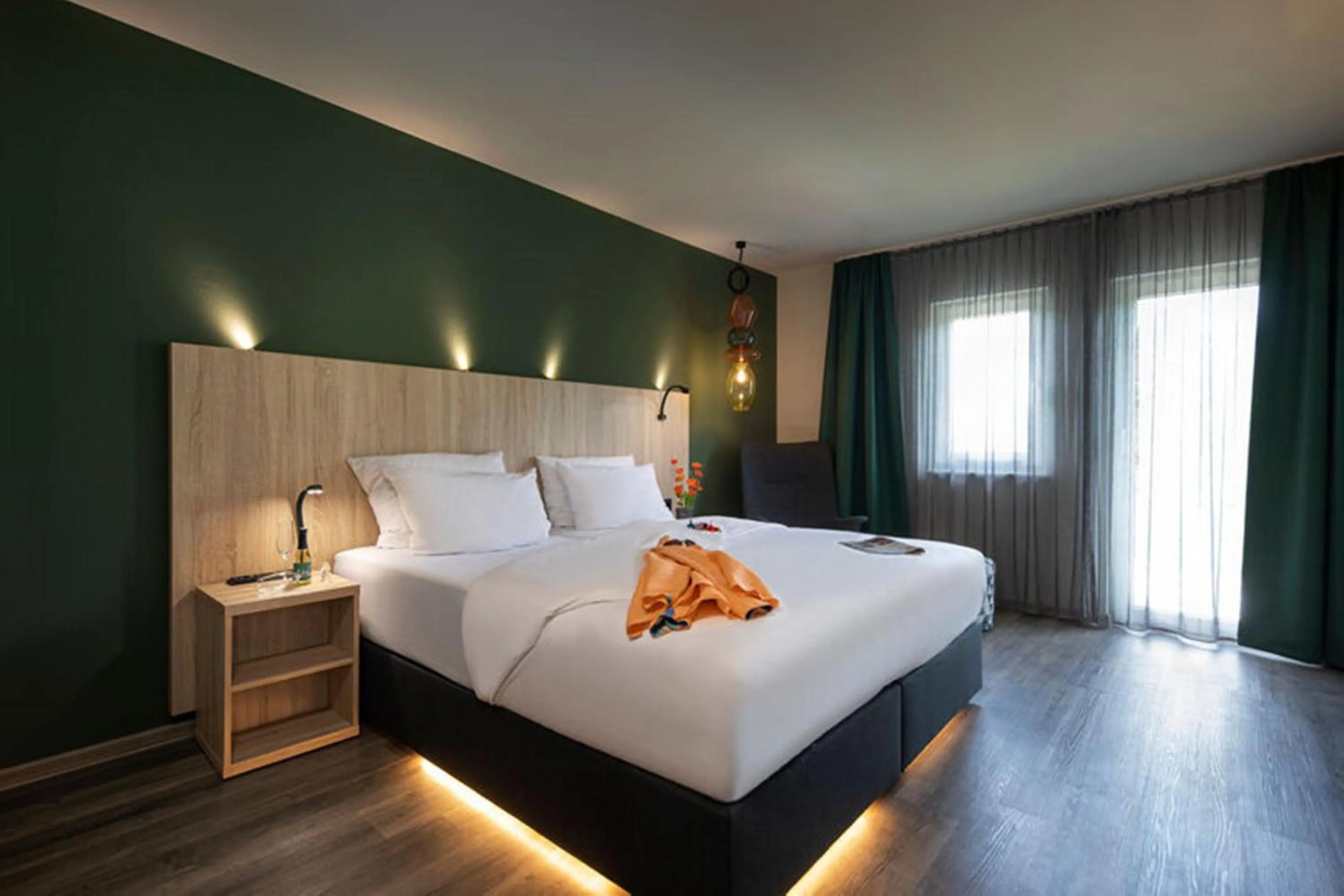 Bed in ACHAT Hotel Reilingen Walldorf