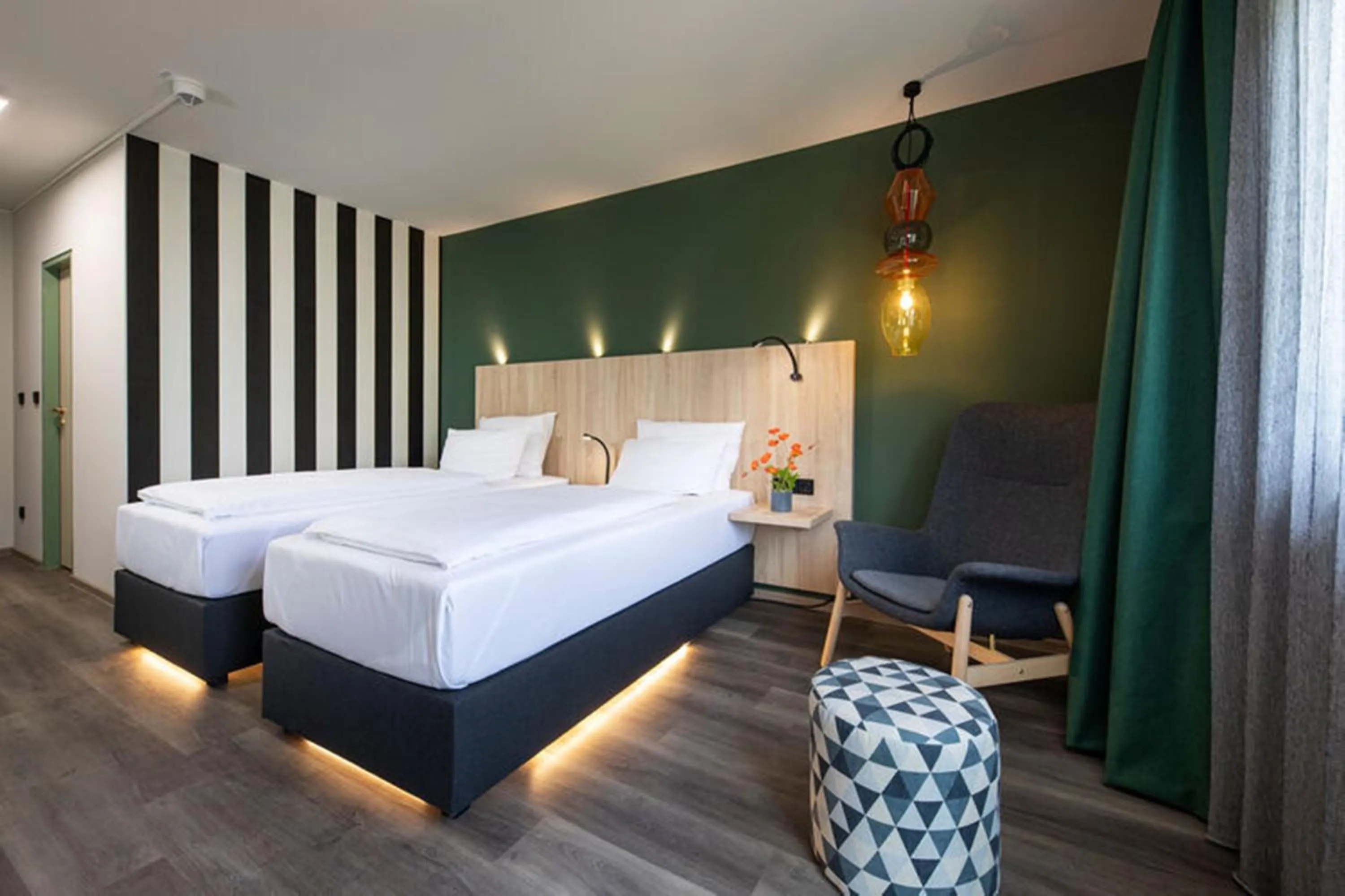 Bed in ACHAT Hotel Reilingen Walldorf