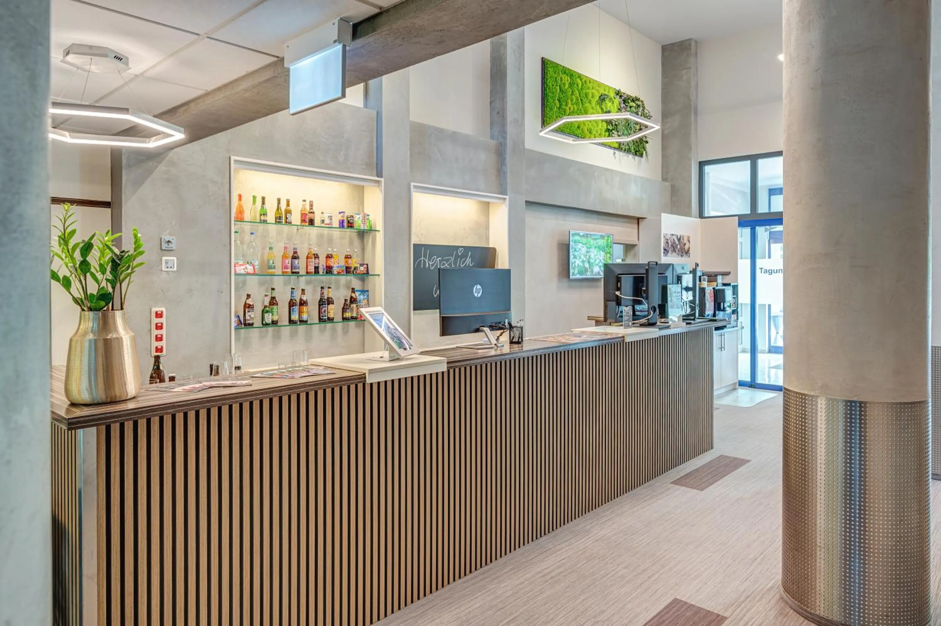 Lobby or reception in Hotel Wilna