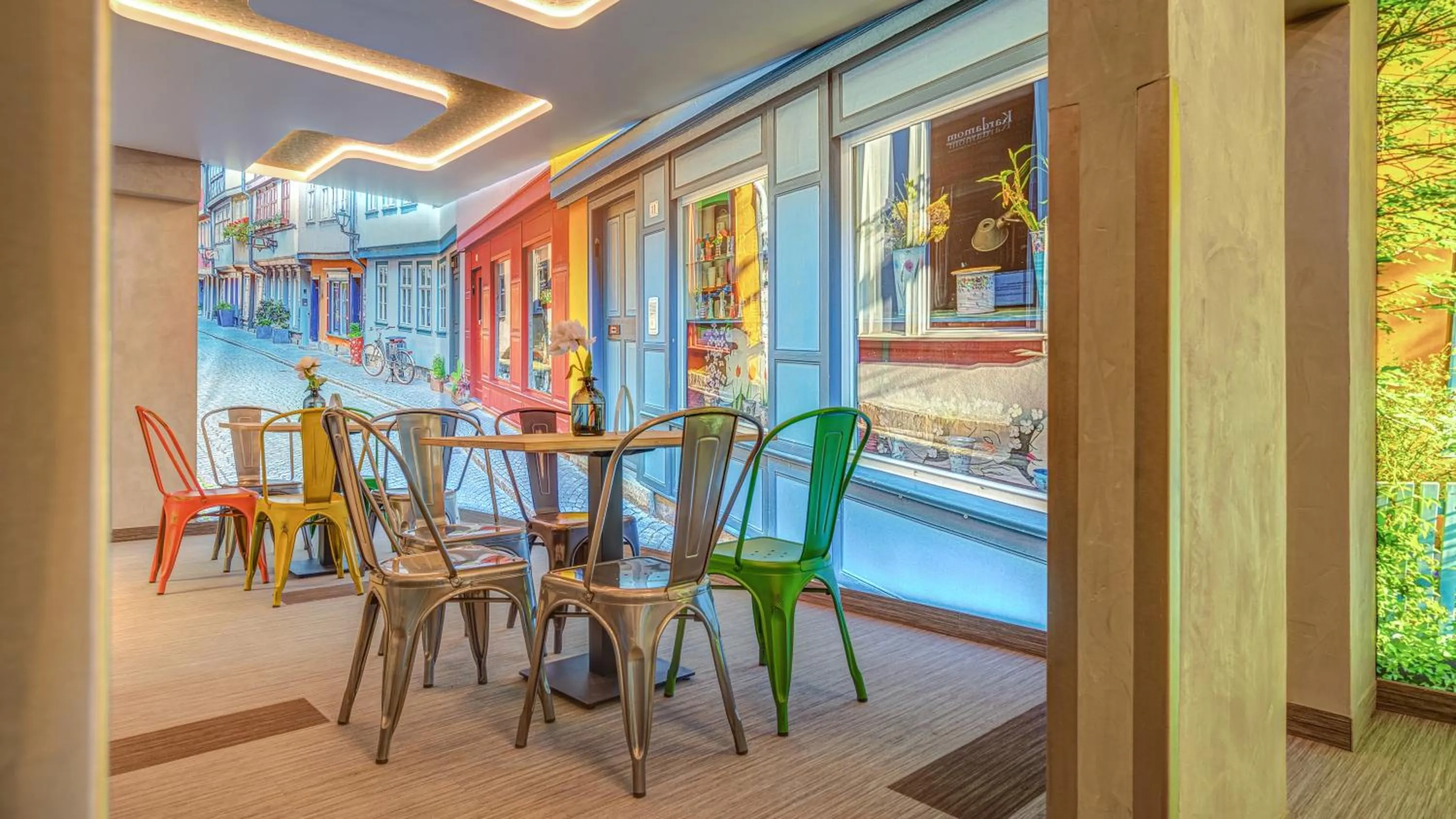 Lobby or reception in Hotel Wilna