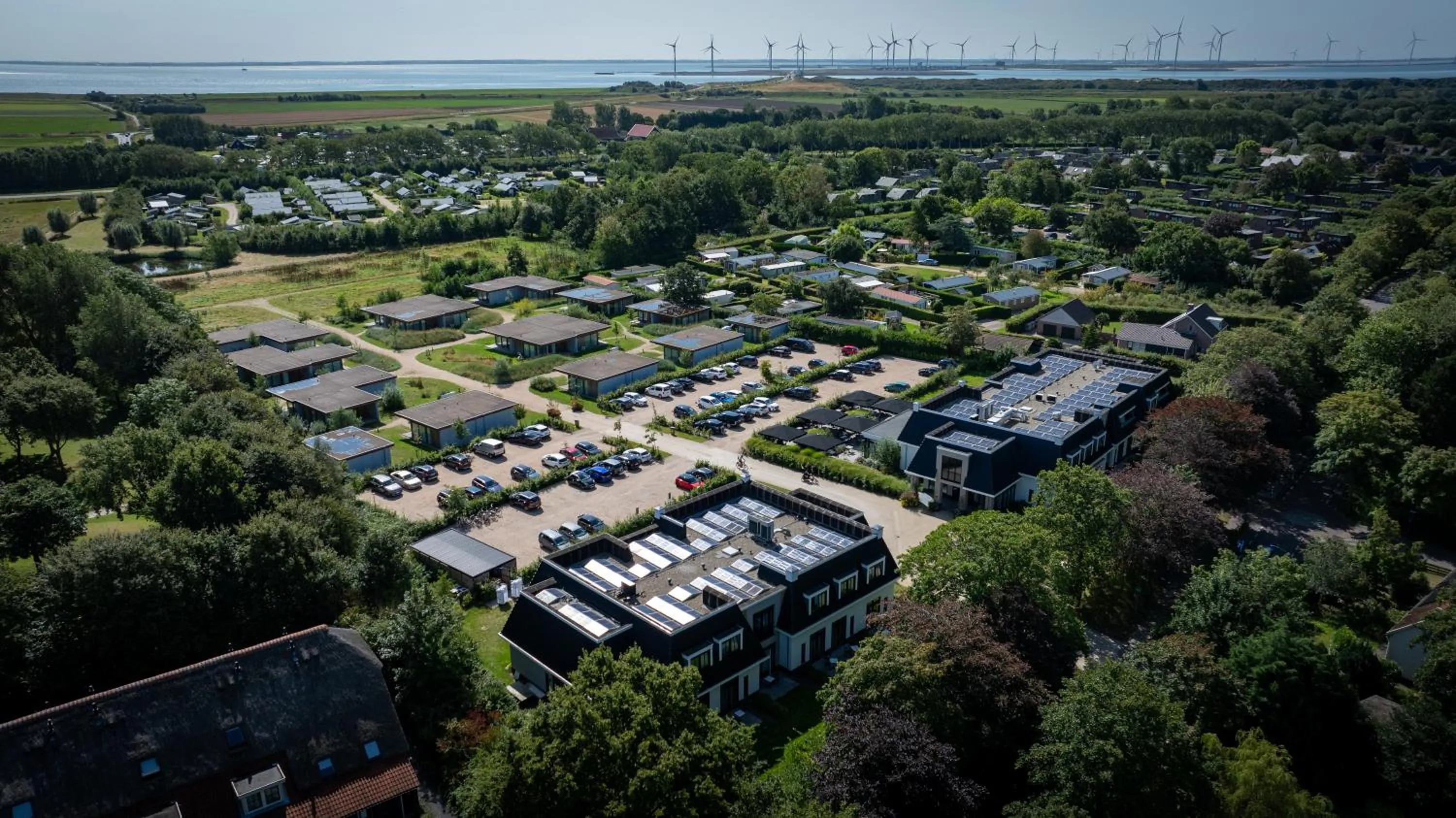Bird's eye view in Hotel Ter Zand - Handwritten Collection