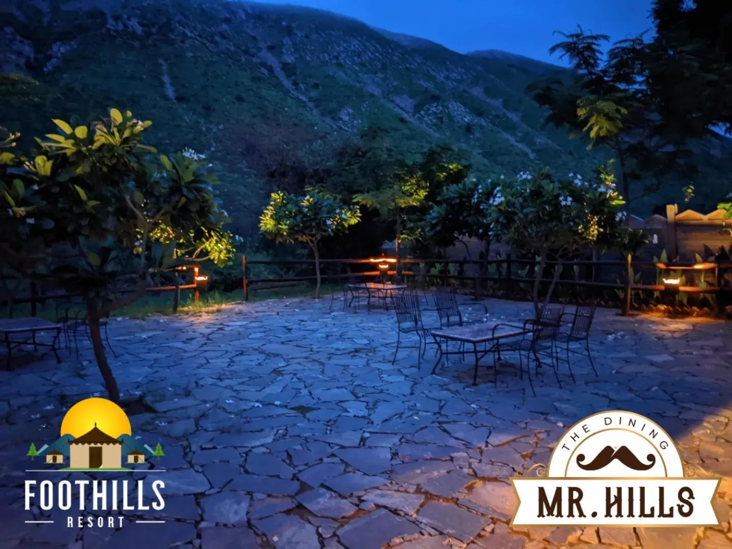 Restaurant/places to eat in Foothill Pushkar Resort