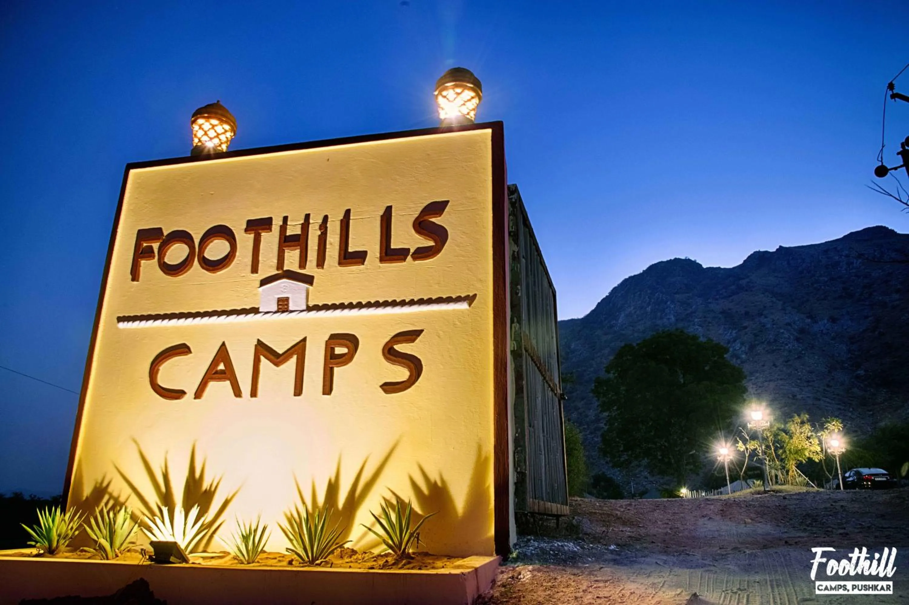 Property logo or sign in Foothill Pushkar Resort