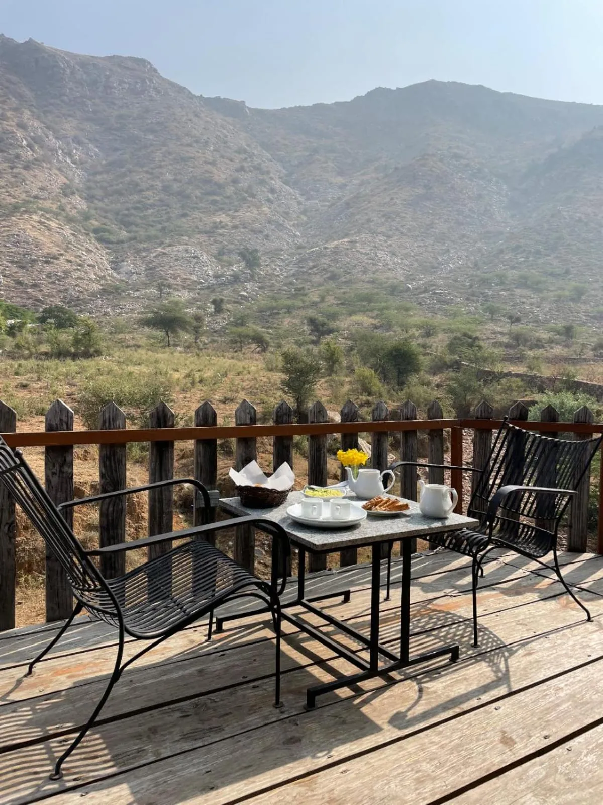 Balcony/Terrace in Foothill Pushkar Resort