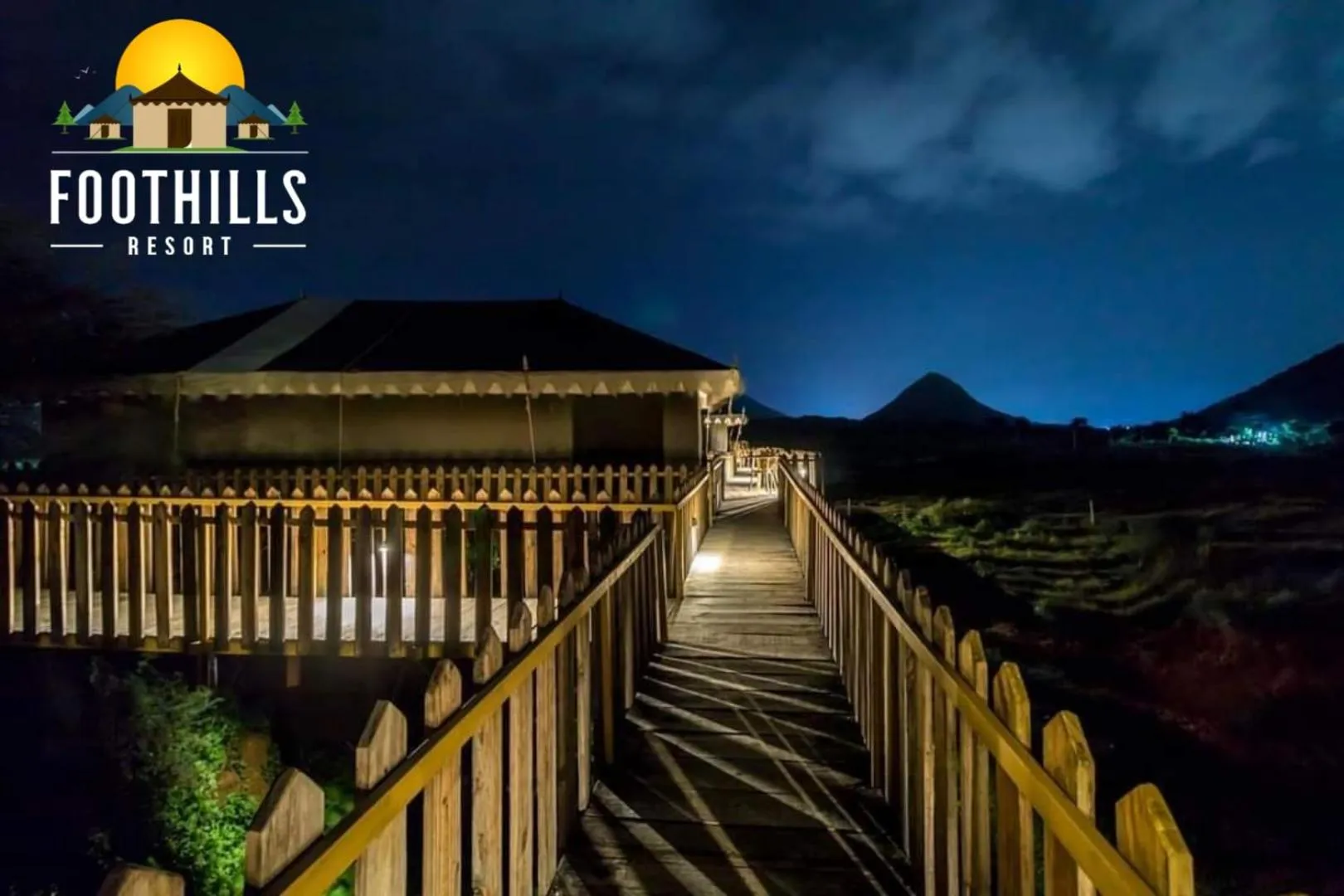 Night in Foothill Pushkar Resort