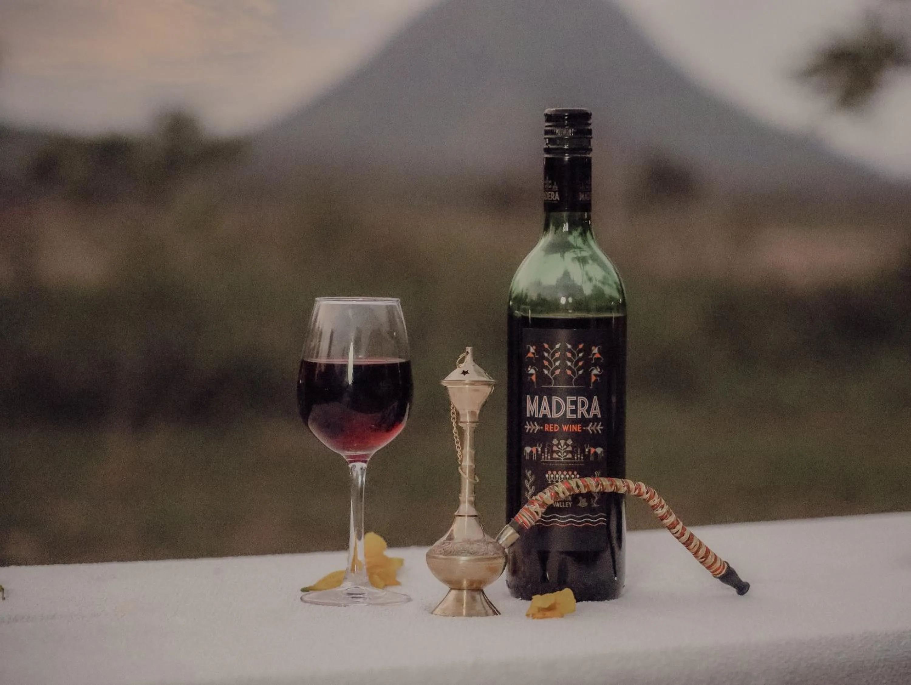 Alcoholic drinks in Foothill Pushkar Resort