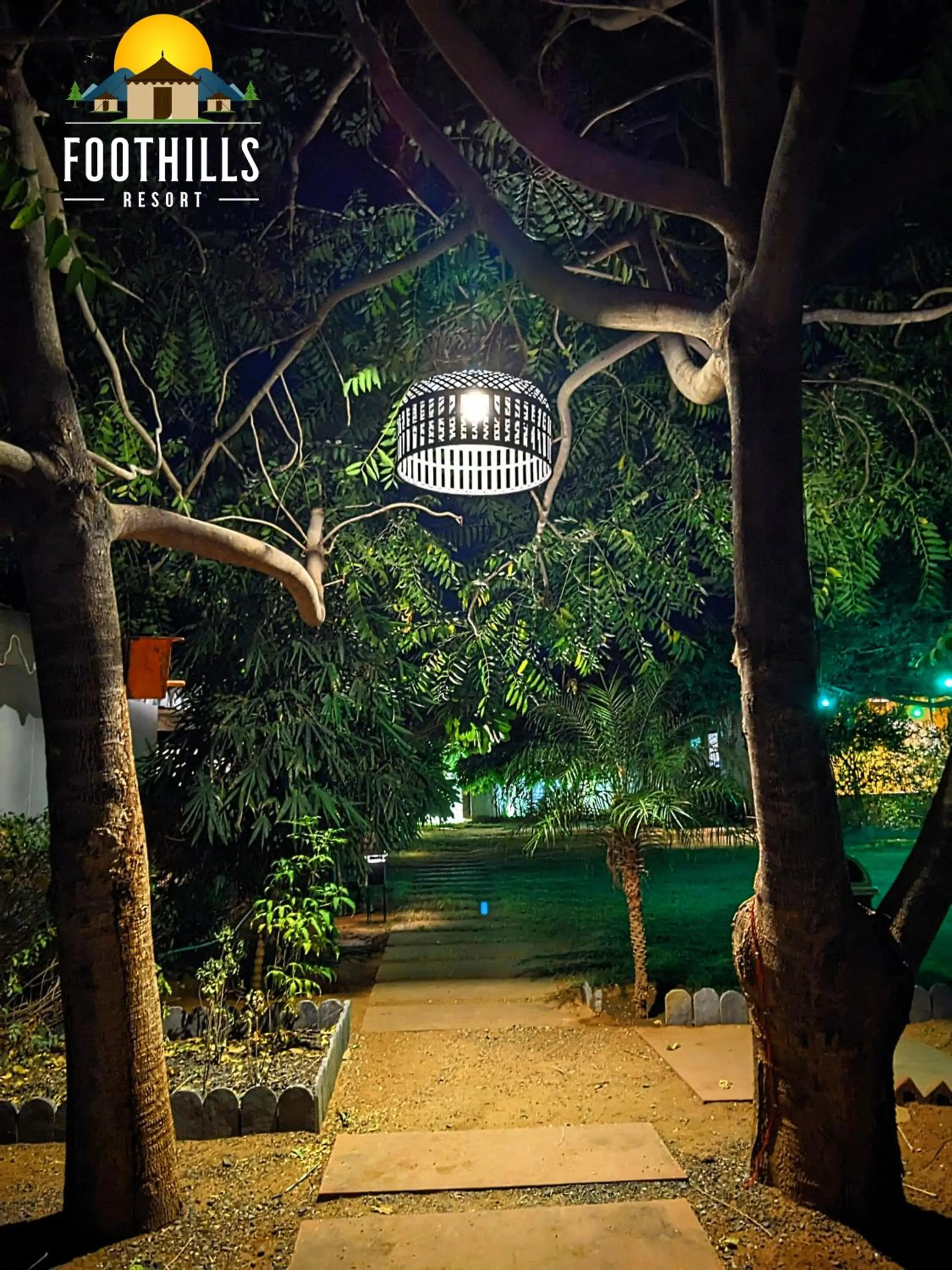 Night in Foothill Pushkar Resort