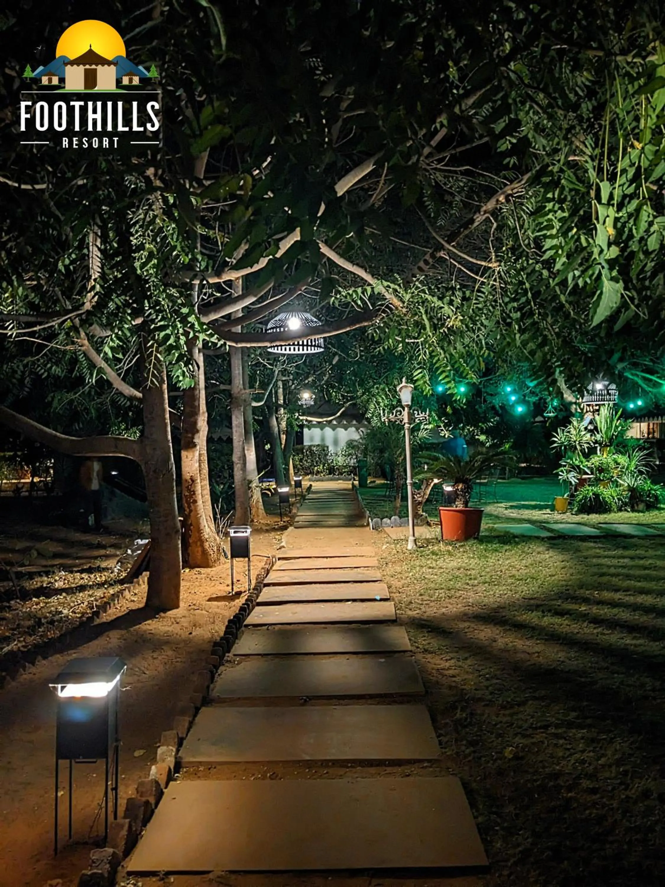 Night in Foothill Pushkar Resort