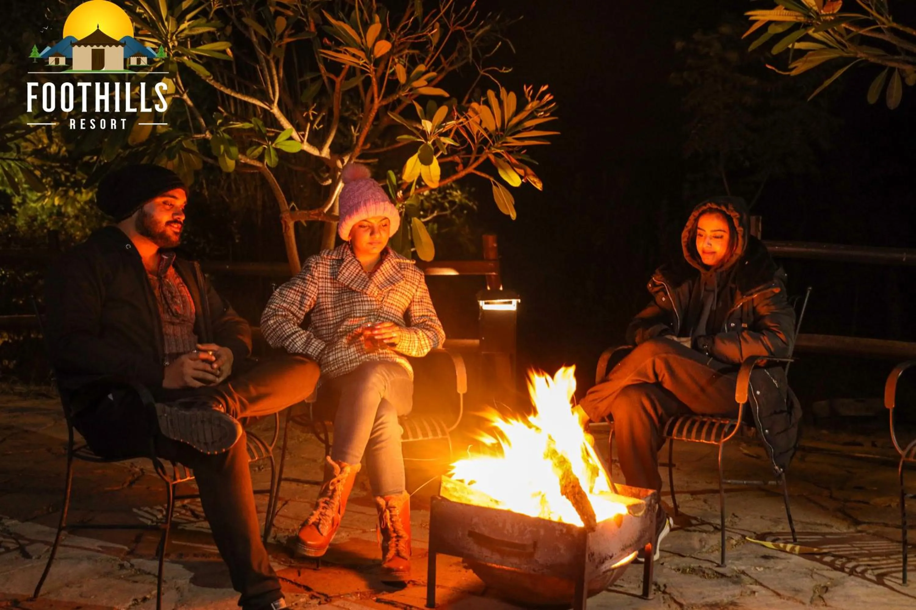 Night in Foothill Pushkar Resort