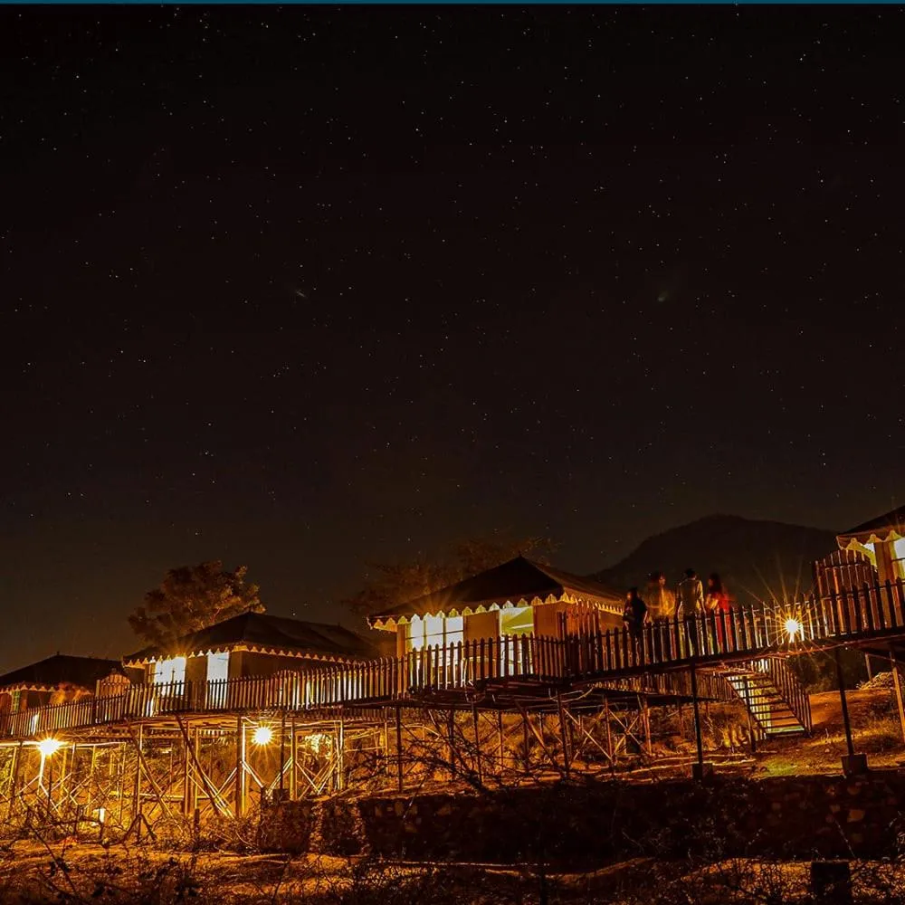 Night in Foothill Pushkar Resort