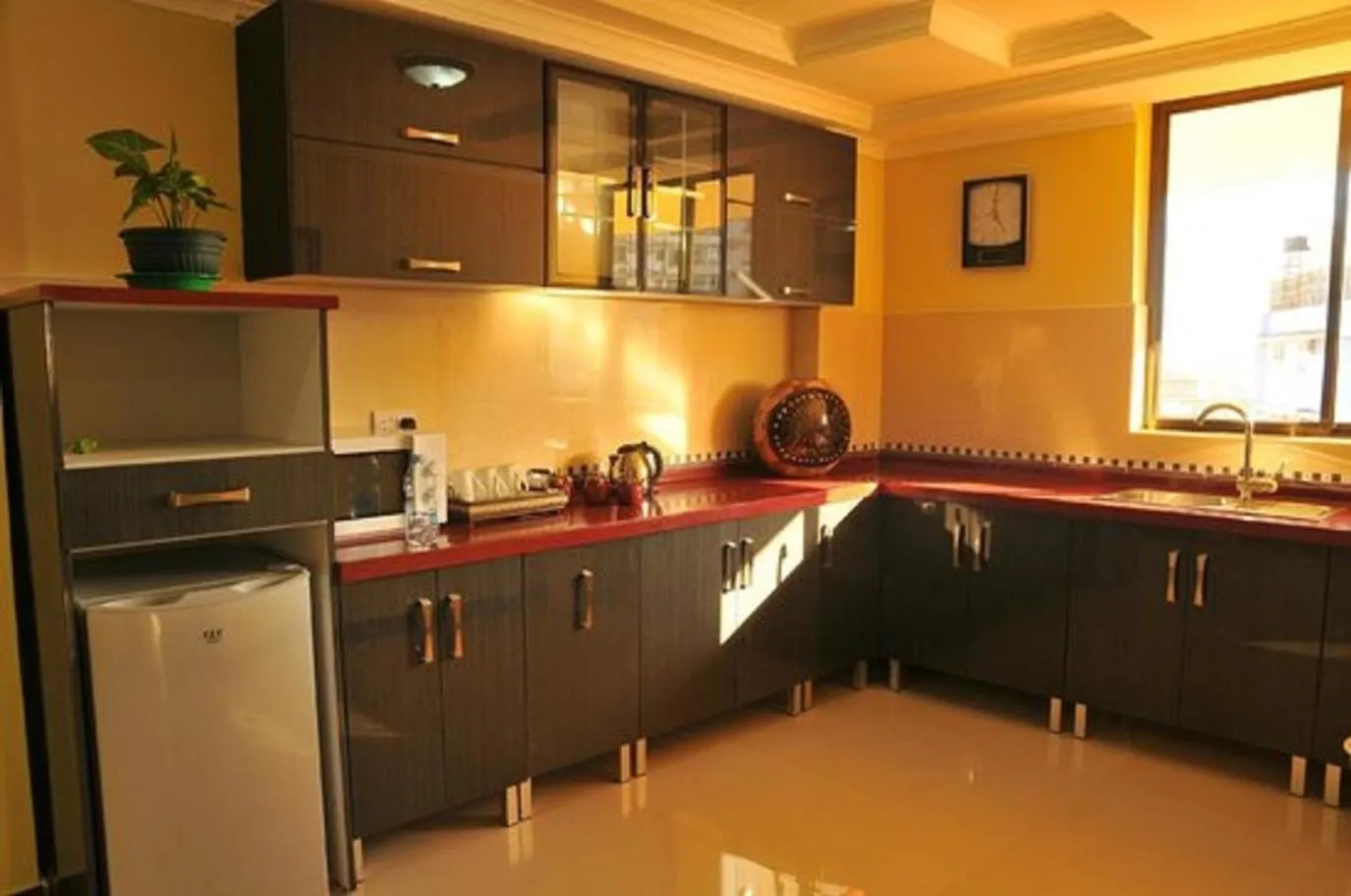 Coffee/tea facilities in Urban Rose Hotel & Apartments