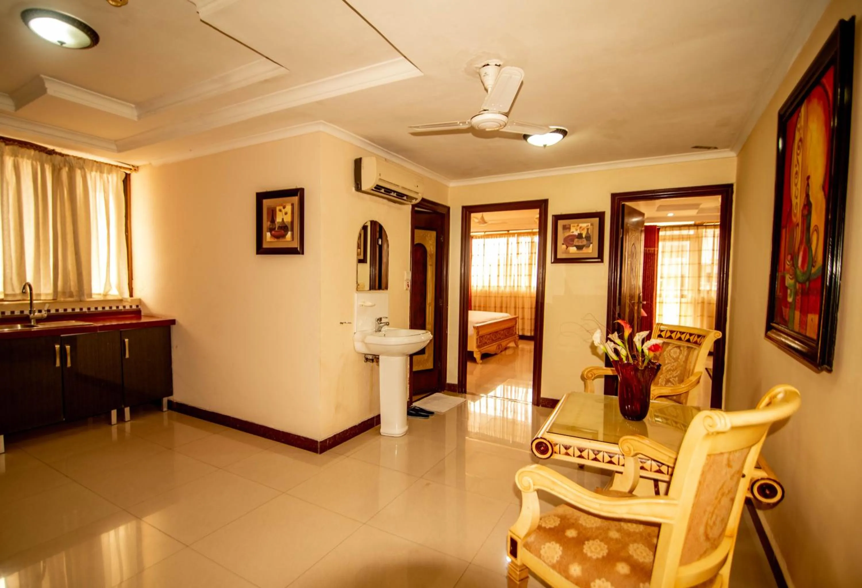 Dining area in Urban Rose Hotel & Apartments