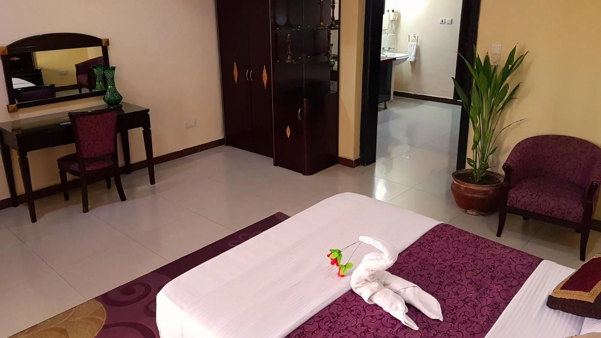 Bathroom in Urban Rose Hotel & Apartments