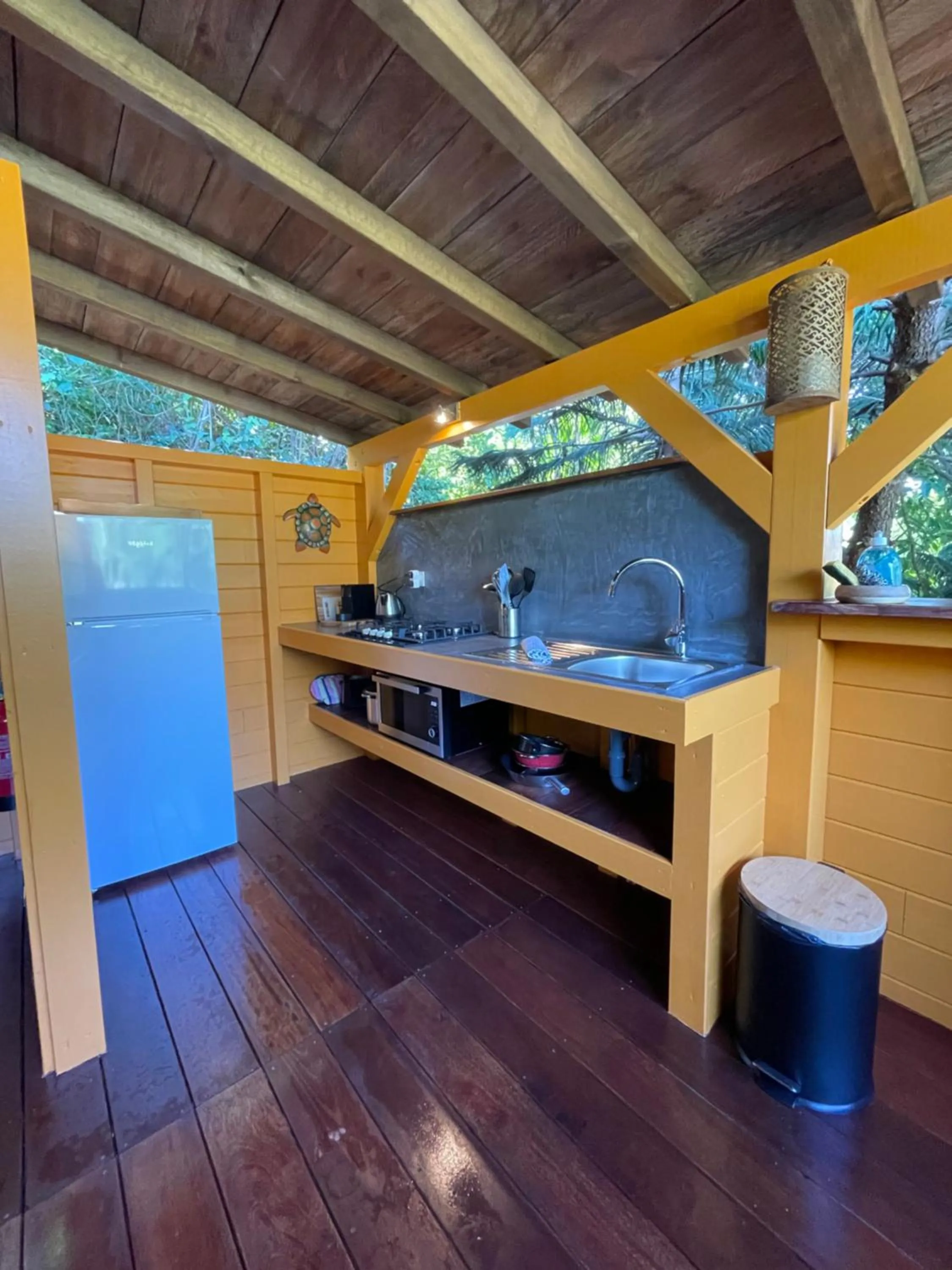 kitchen in TropicAngel ECOLODGE de Charme