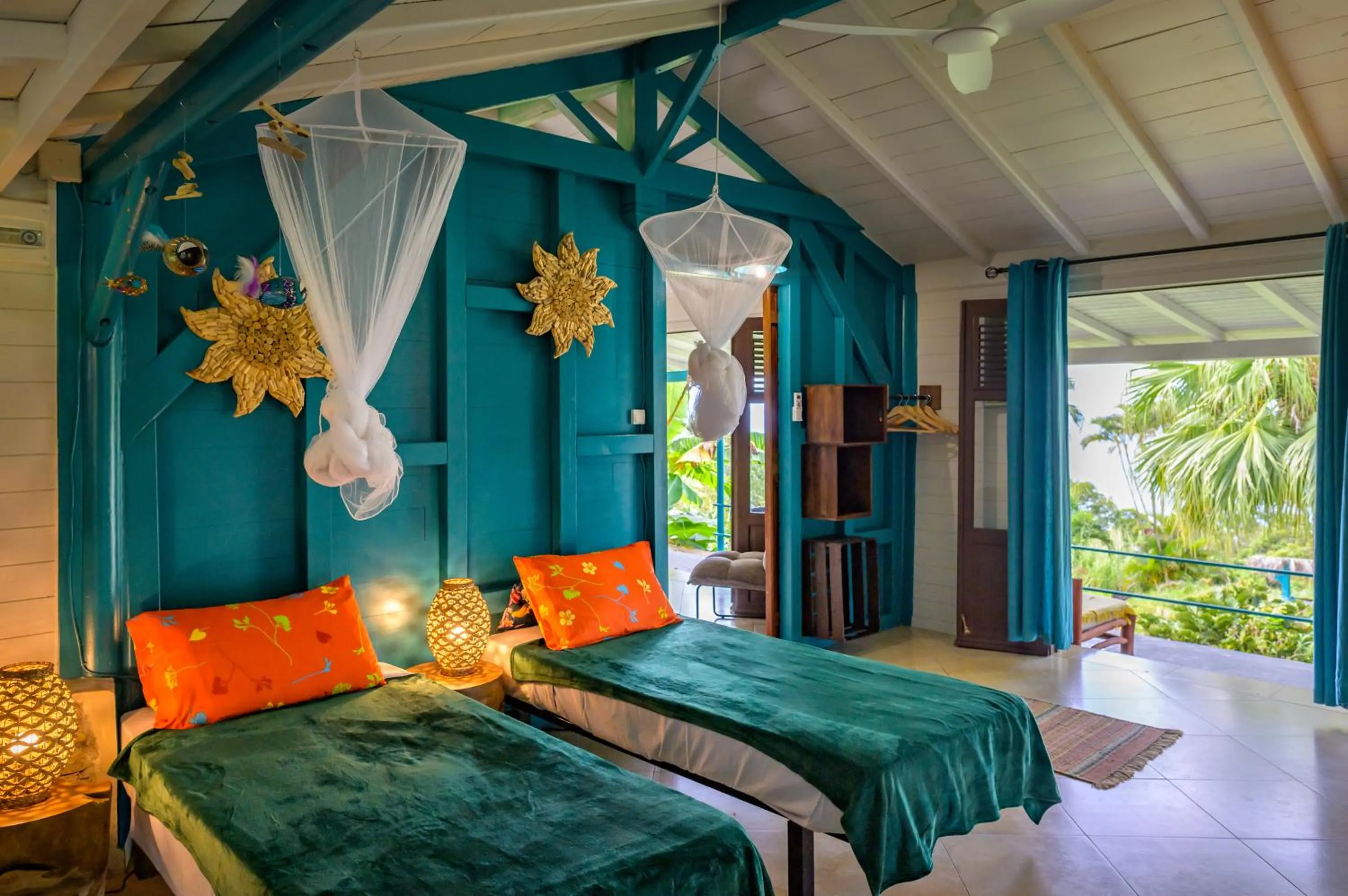Bedroom, Bed in TropicAngel ECOLODGE de Charme