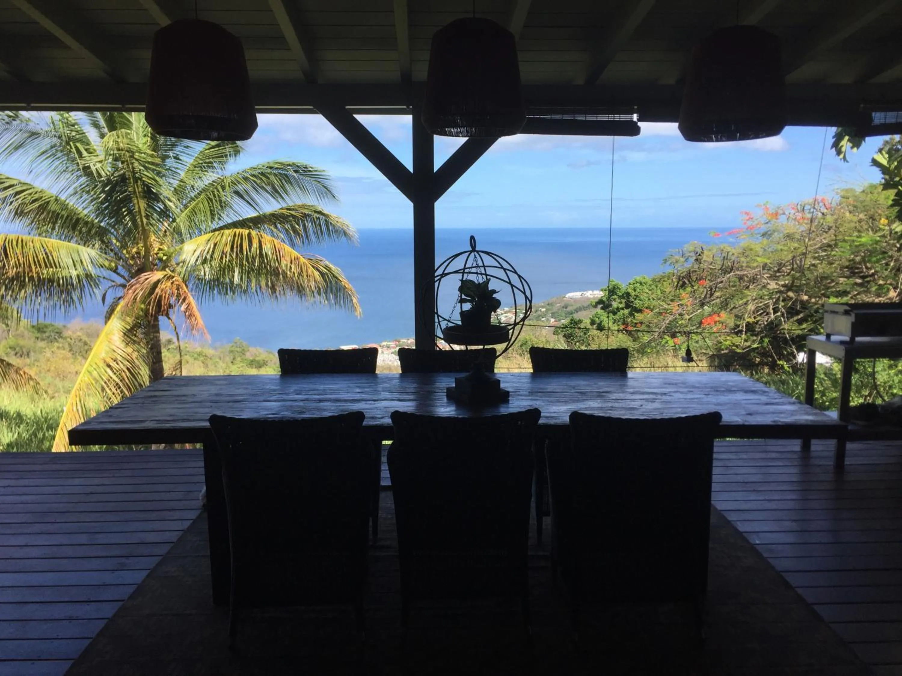 Restaurant/places to eat in TropicAngel ECOLODGE de Charme