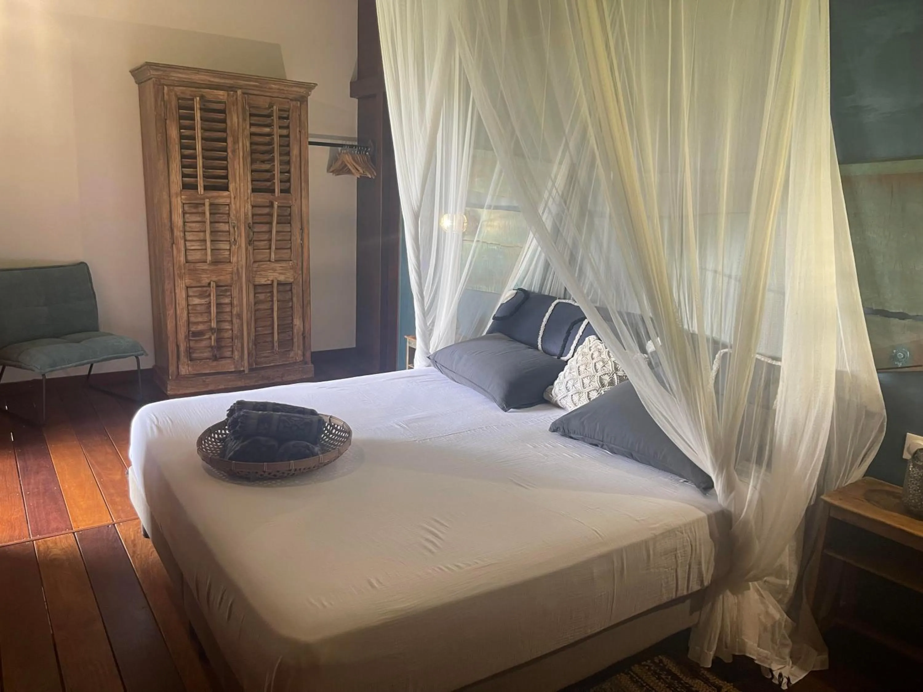 Bedroom, Bed in TropicAngel ECOLODGE de Charme