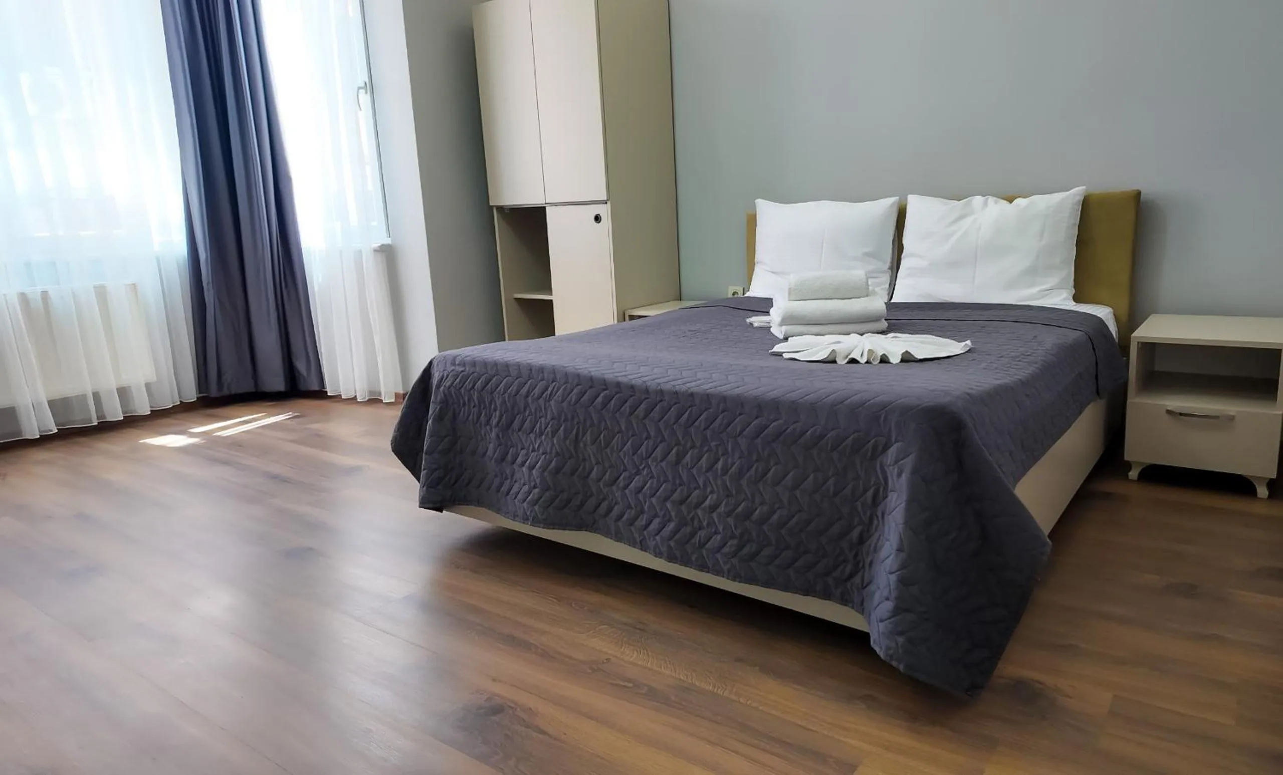 Bedroom, Bed in Sisli House By Remar Holding