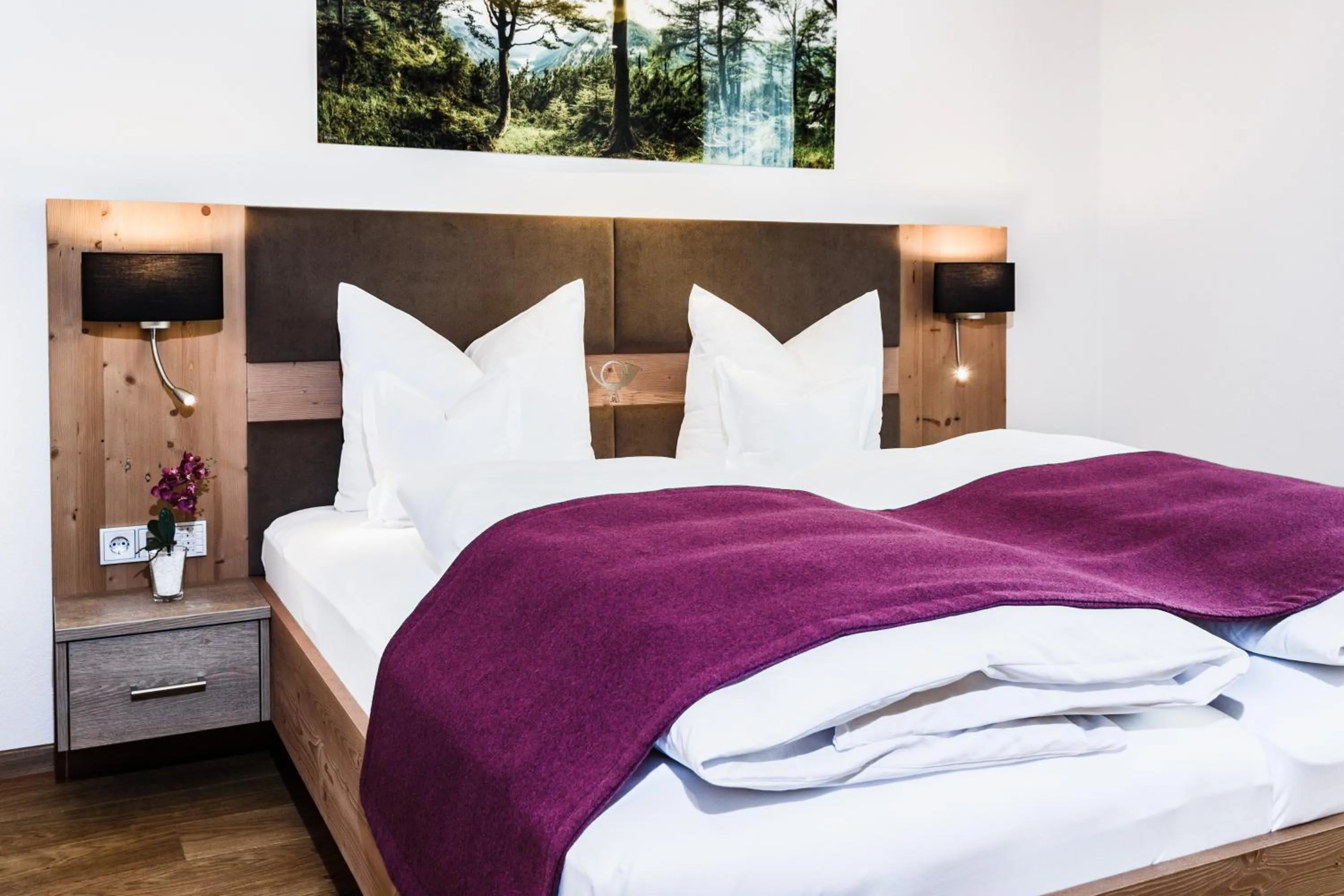 Bed in Hotel zur Post