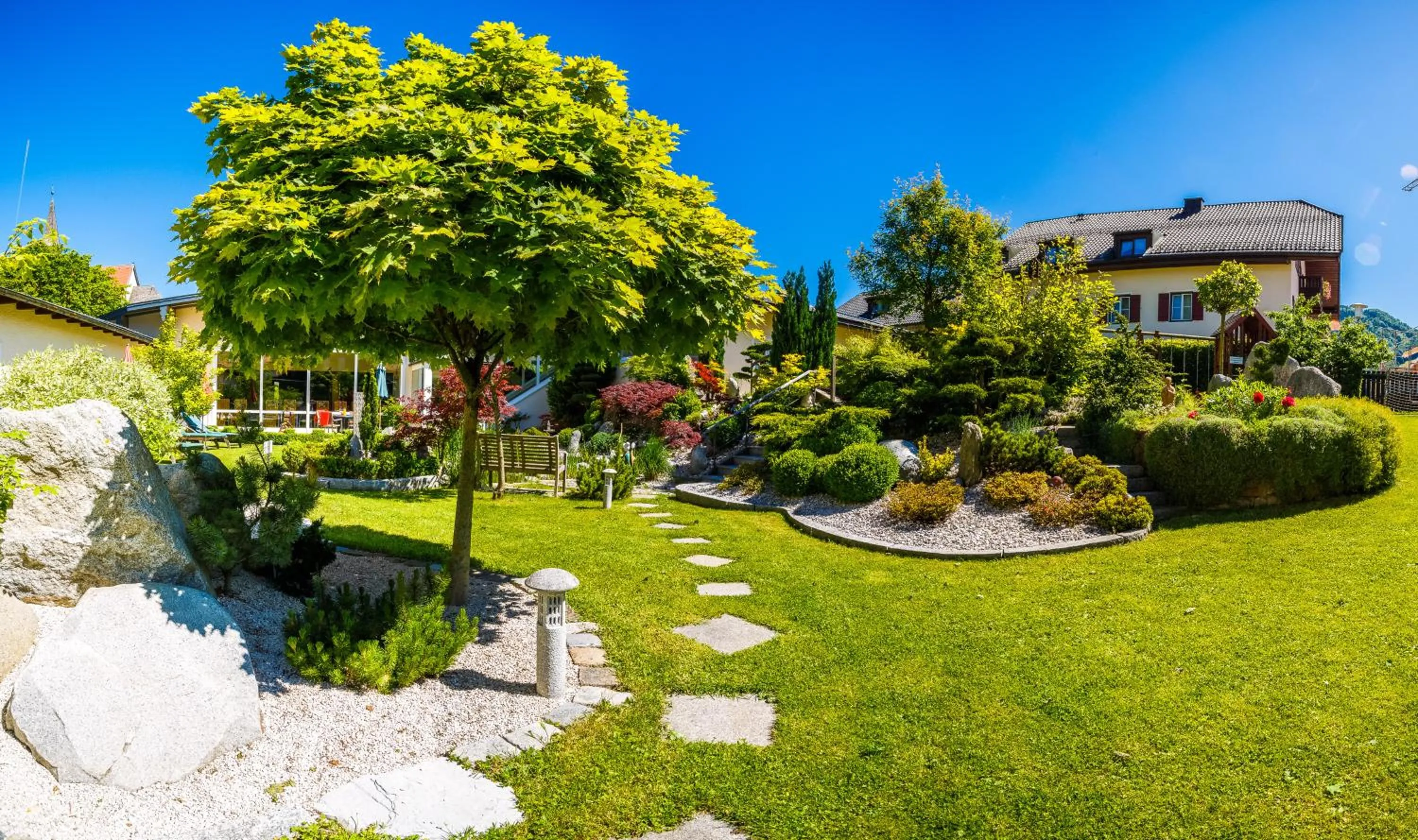 Garden in Hotel zur Post