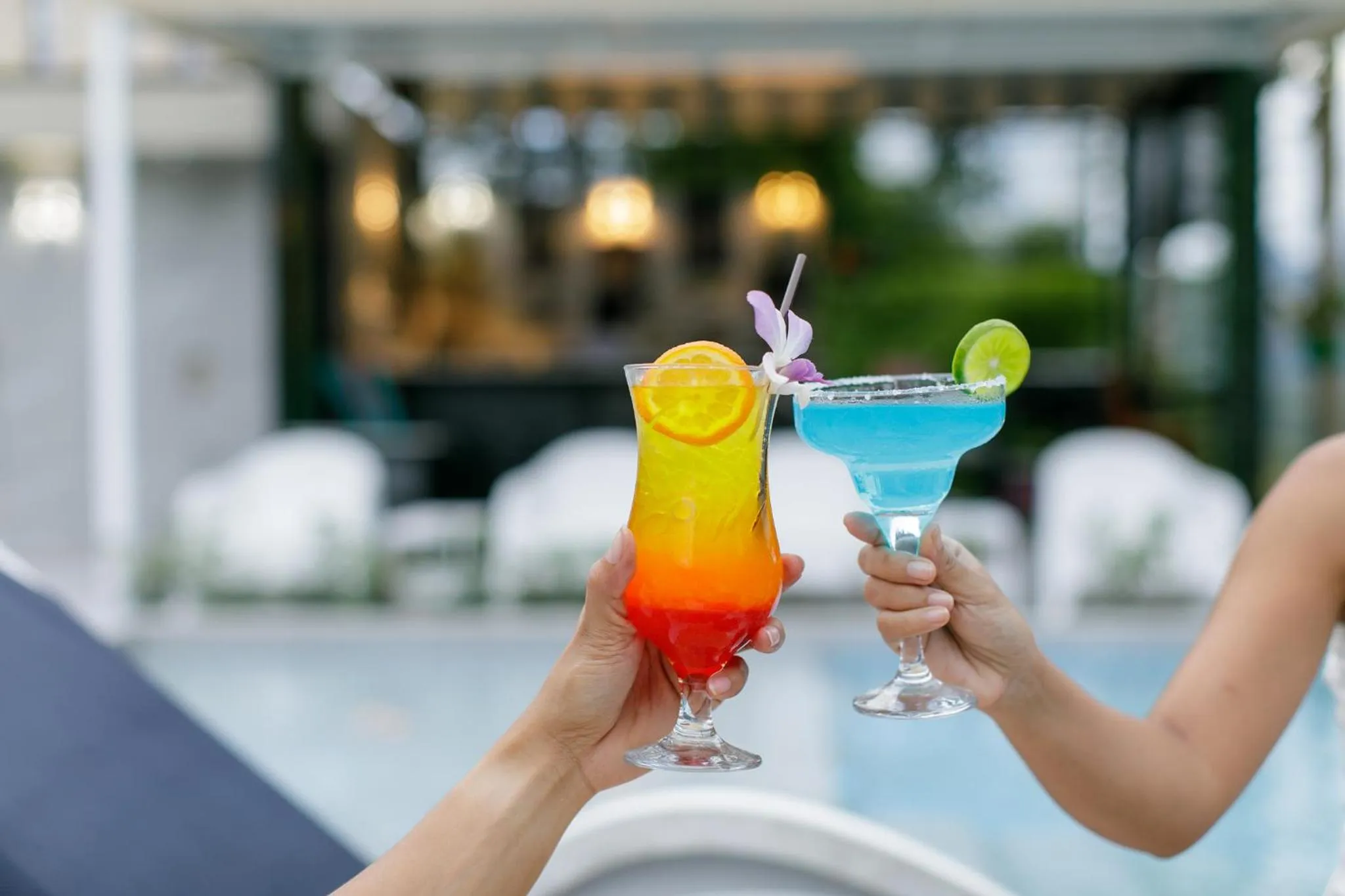 Swimming pool in Magical Mountain View Resort