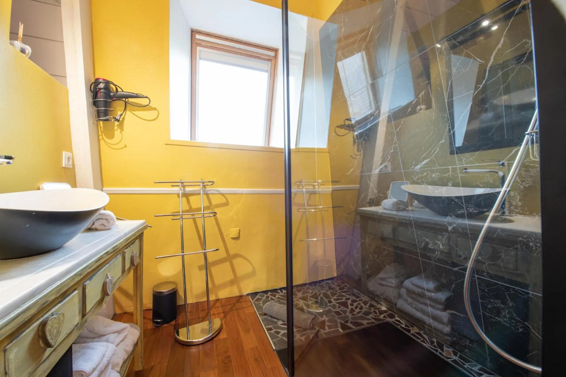 Shower in Villa Hortebise