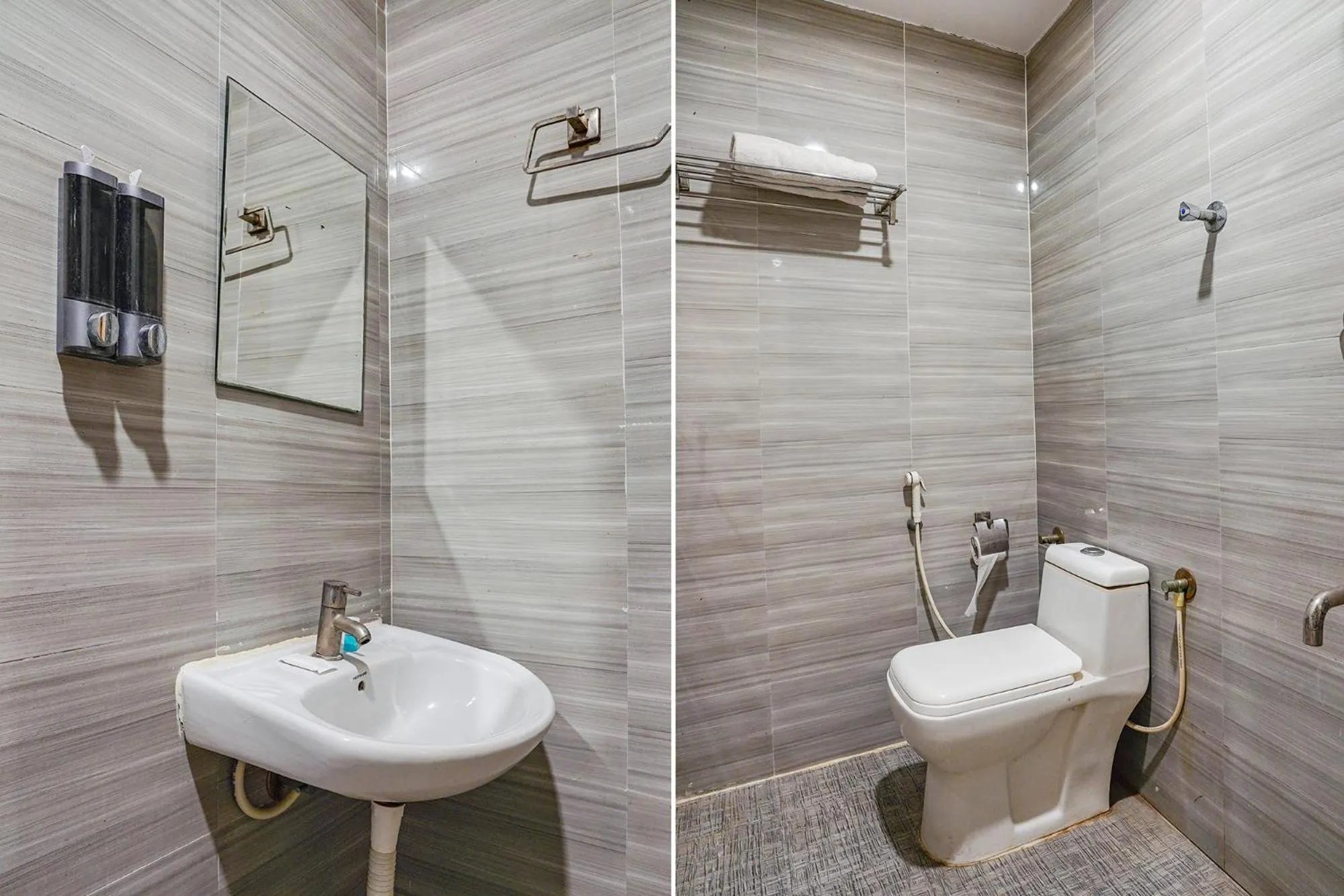 Bathroom in Via Shreyas Inn