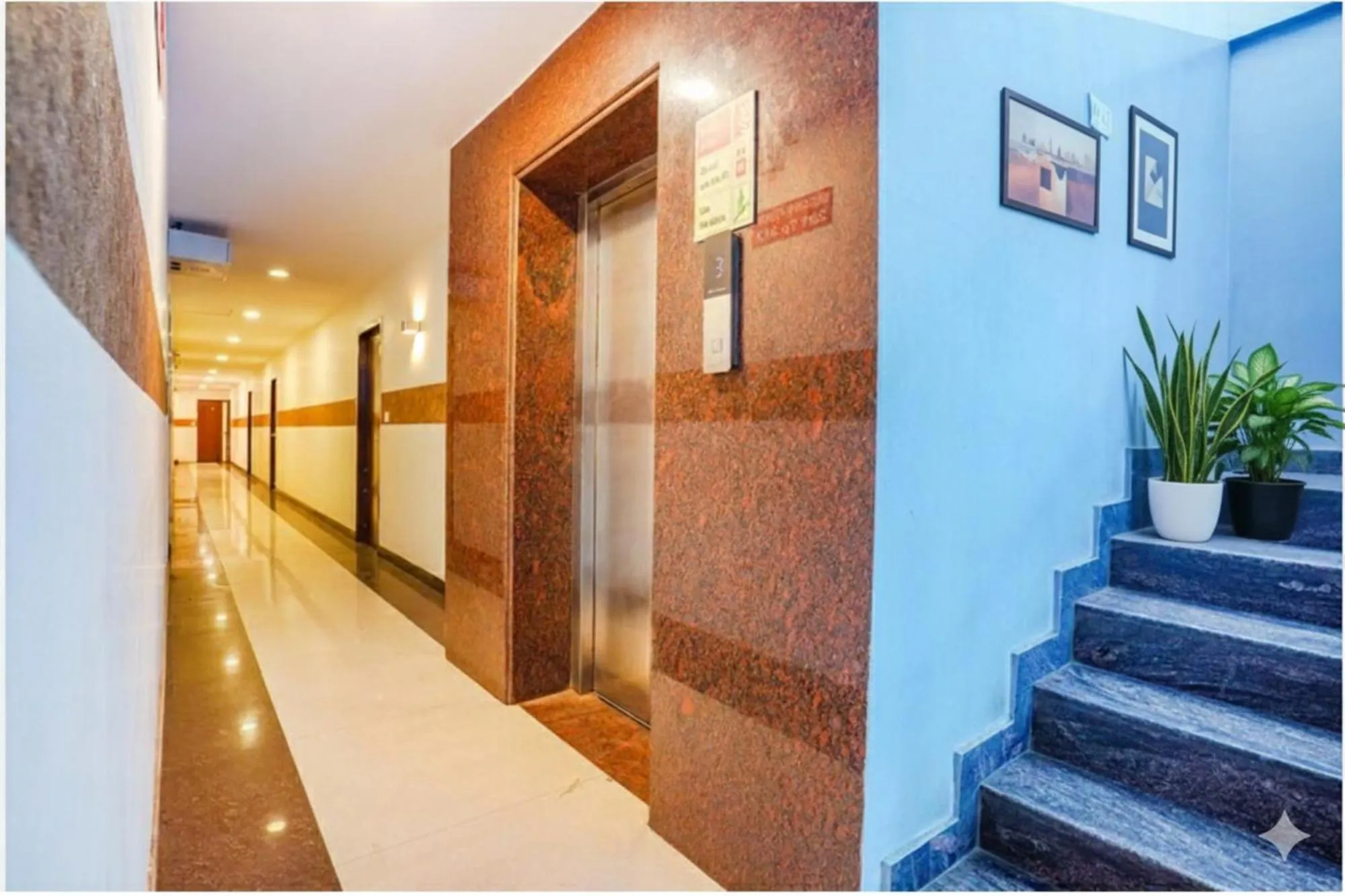 elevator in Via Shreyas Inn