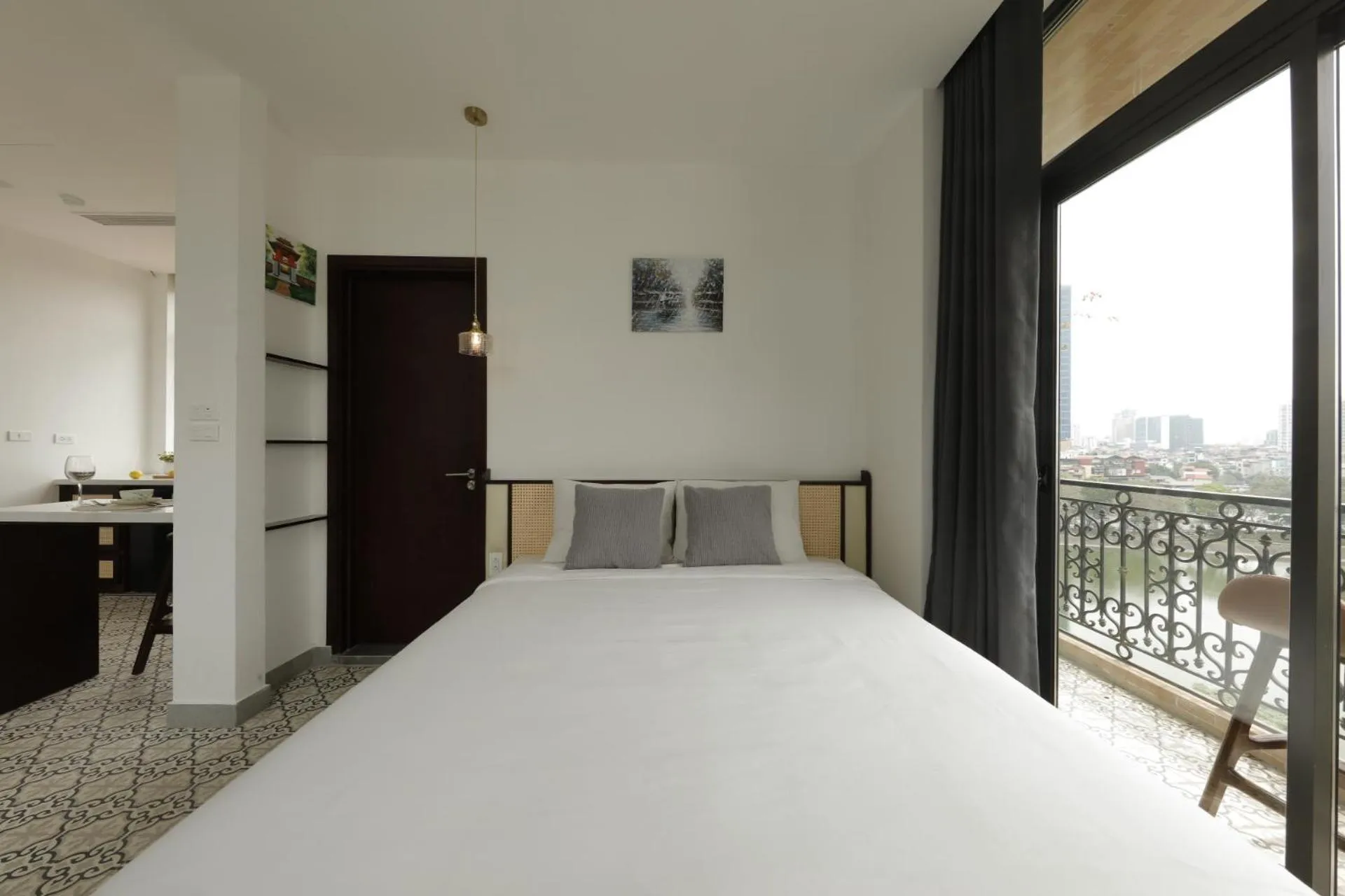 Bedroom, Bed in Mersey Central Hanoi Apart'Hotel