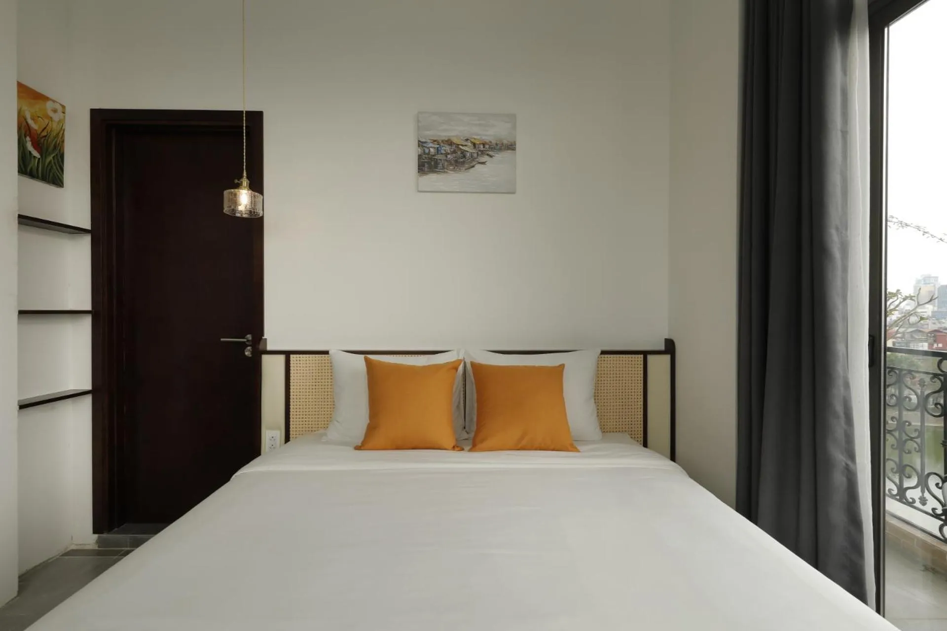 Bed in Mersey Central Hanoi Apart'Hotel