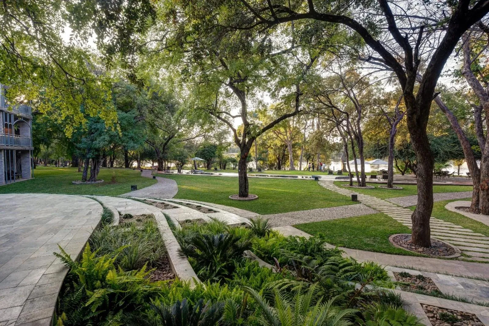Garden in Palm River Hotel