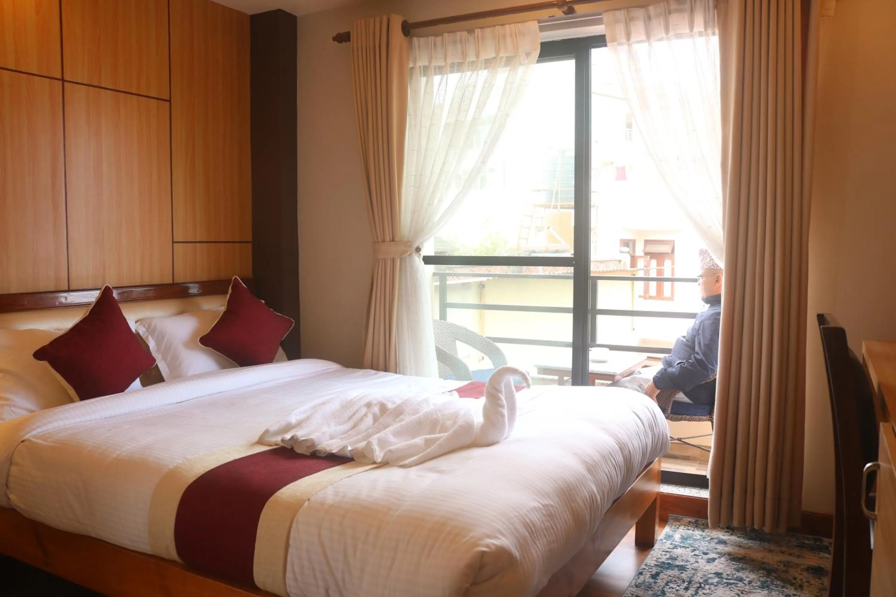 Bed in Hotel Family Ties Pvt. Ltd.