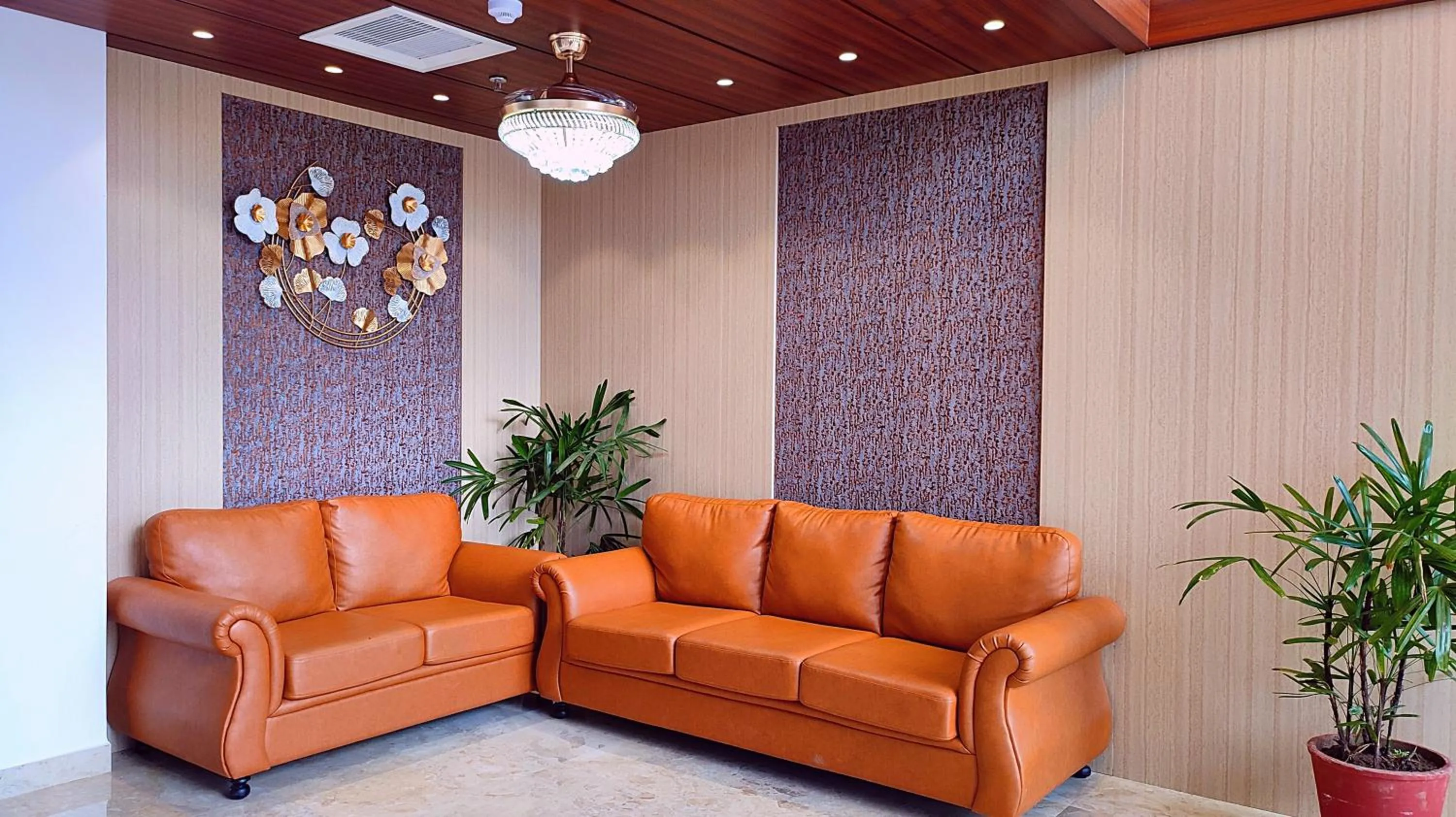 Lobby or reception in ShriGo Hotel Nathdwara