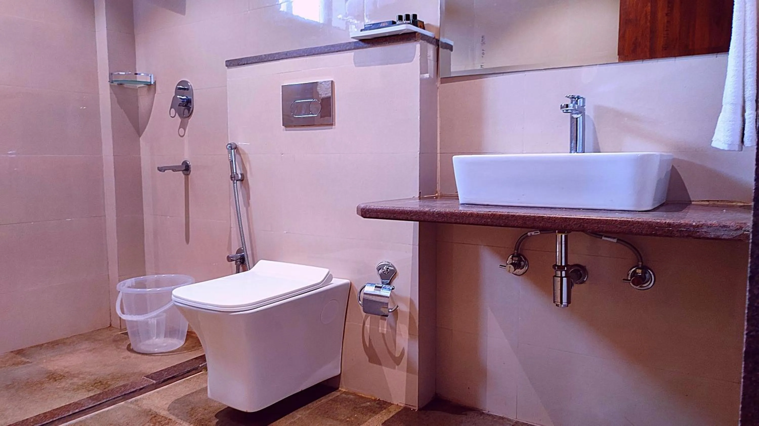 Bathroom in ShriGo Hotel Nathdwara