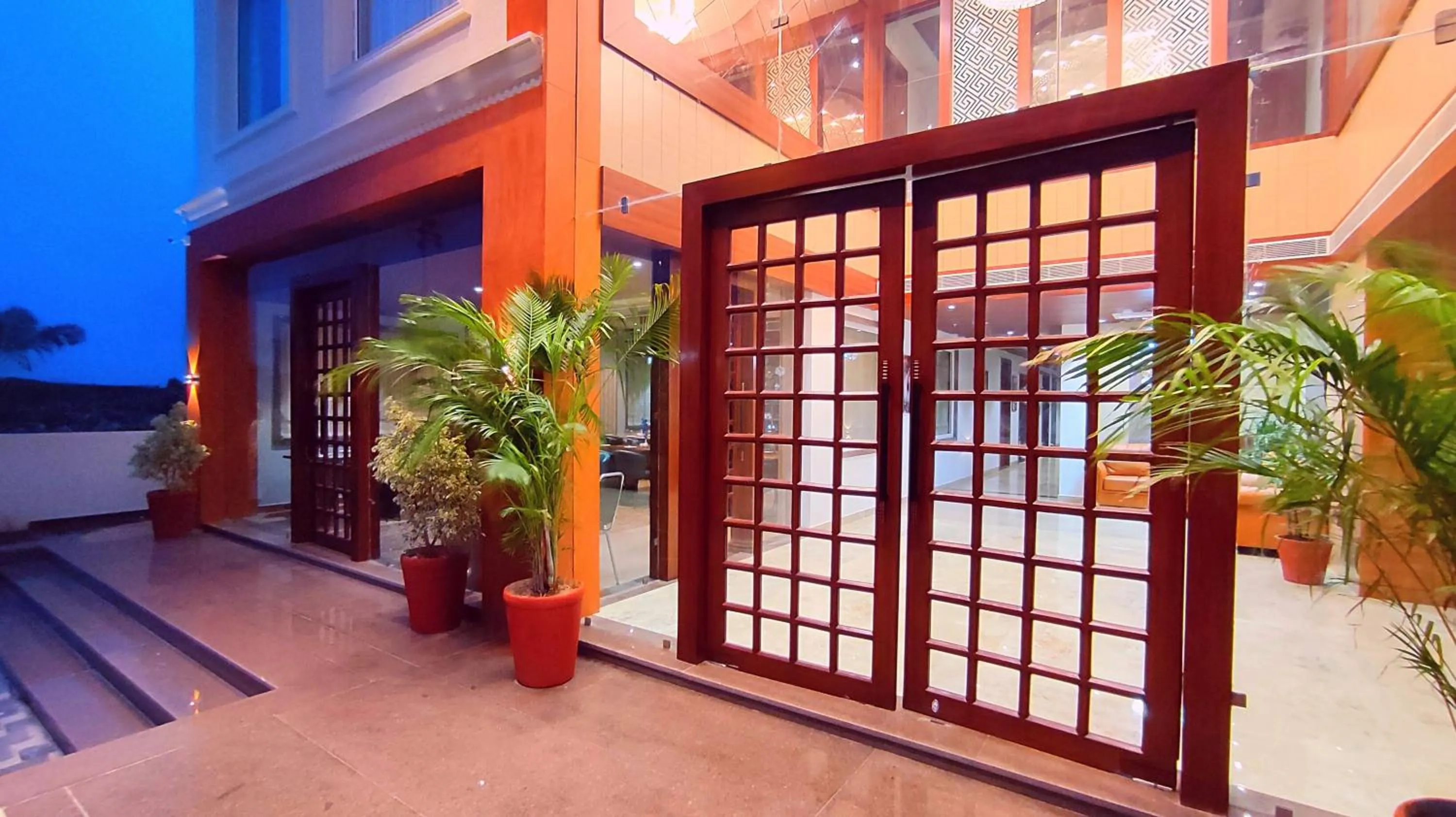 Facade/entrance in ShriGo Hotel Nathdwara