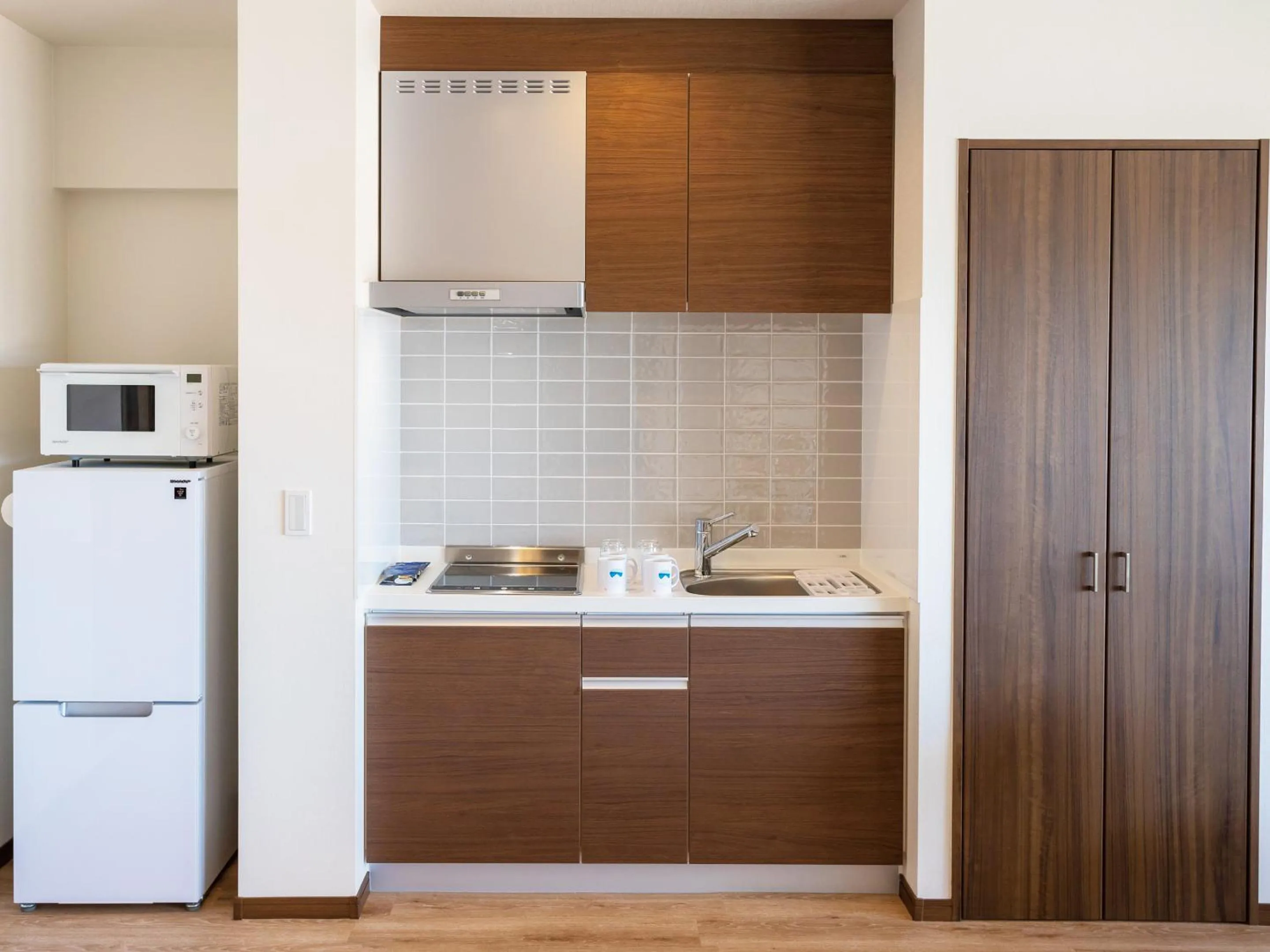 Kitchen or kitchenette in Private condo Kourijima by Coldio Smart Resort